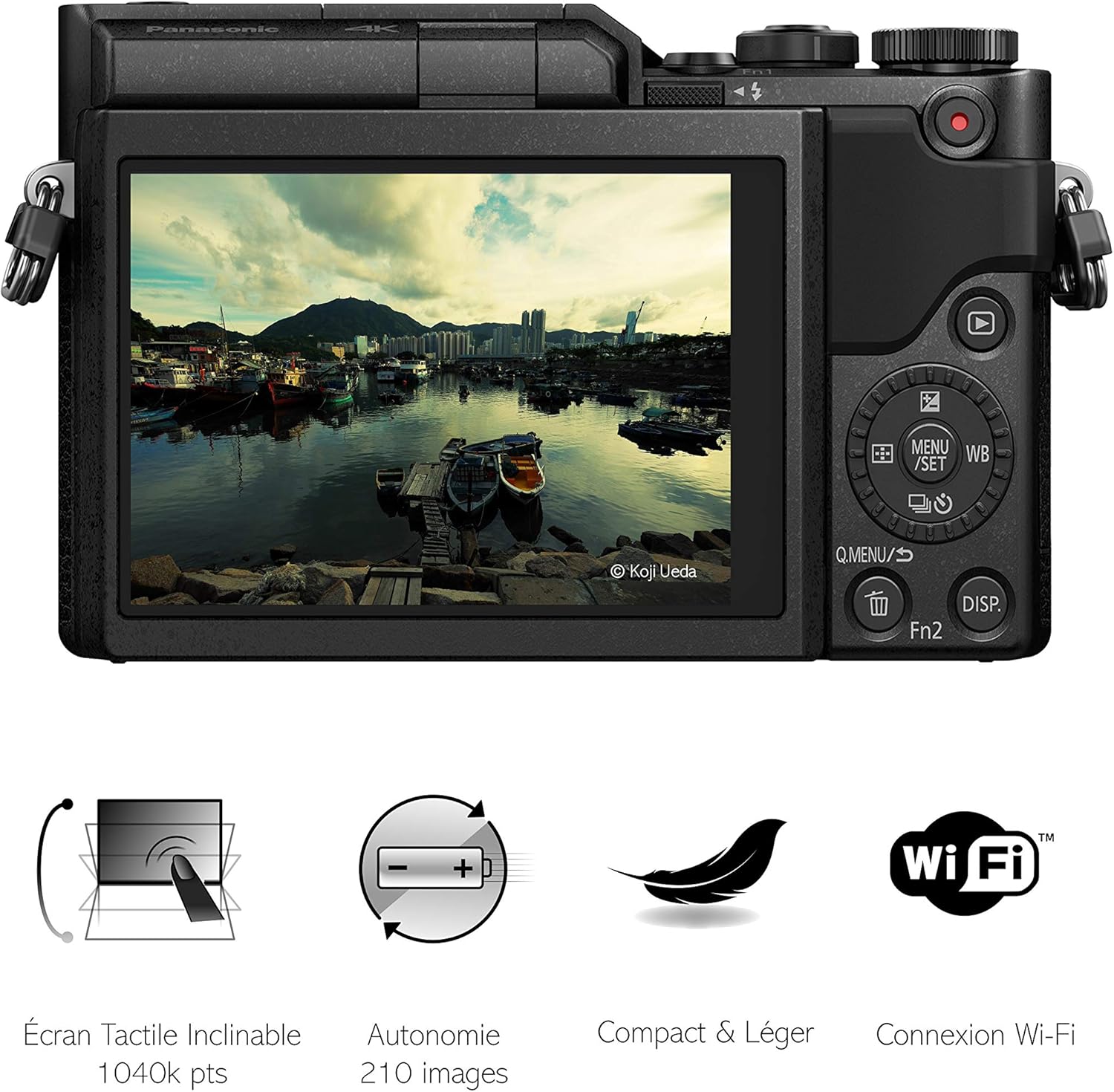 Panasonic Lumix GX880K | Fotocamera ibrida compatta + lente Lumix 12-32mm (sensore 4/3 16MP, schermo inclinato. Touch AF DFD, Video 4K, Modalità Selfie Creative, WiFi) Silver - Versione Francese Panasonic Lumix GX880K | Fotocamera ibrida compatta + lente Lumix 12-32mm (sensore 4/3 16MP, schermo inclinato. Touch AF DFD, Video 4K, Modalità Selfie Creative, WiFi) Silver - Versione Francese