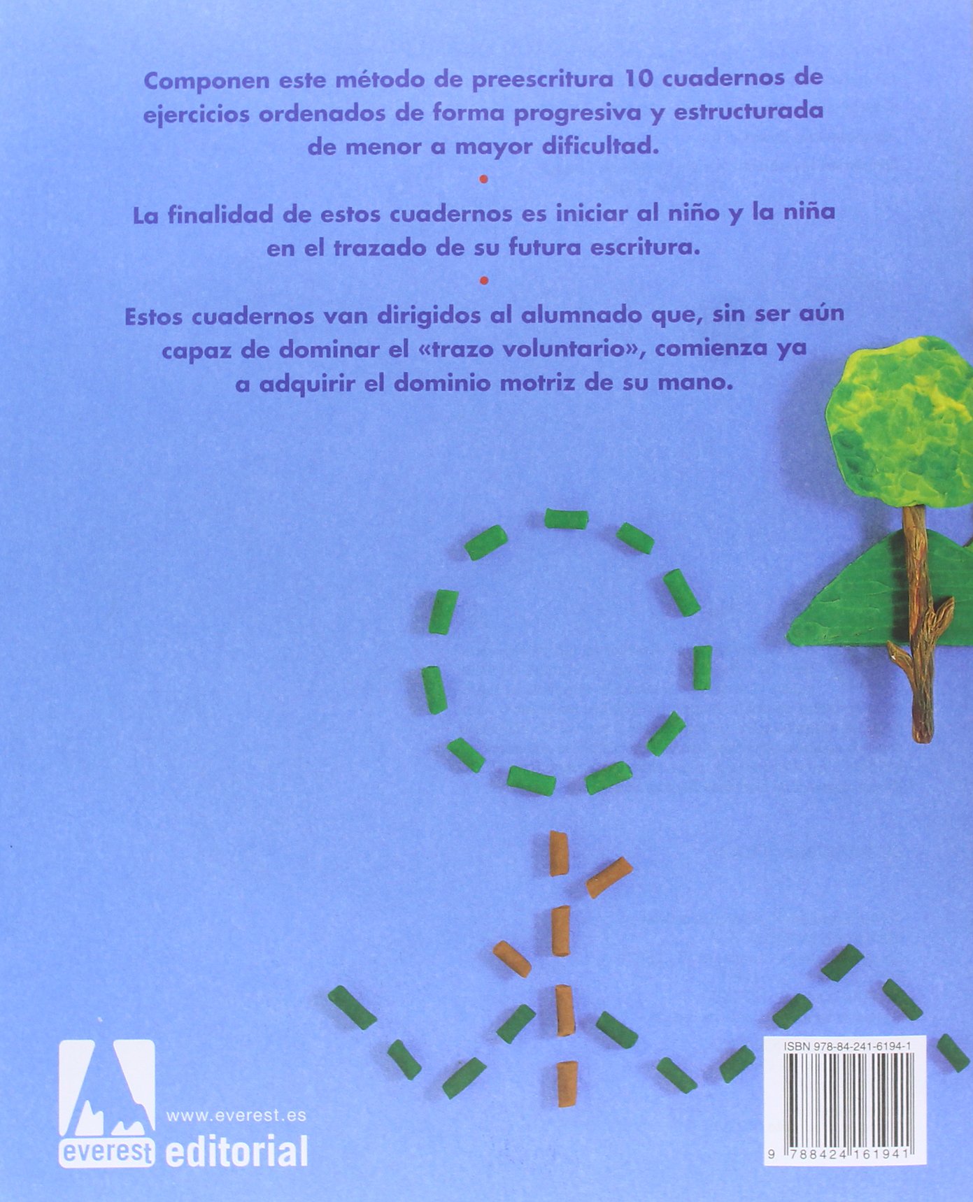Juego con los palotes 4: Fichas de preescritura progresiva