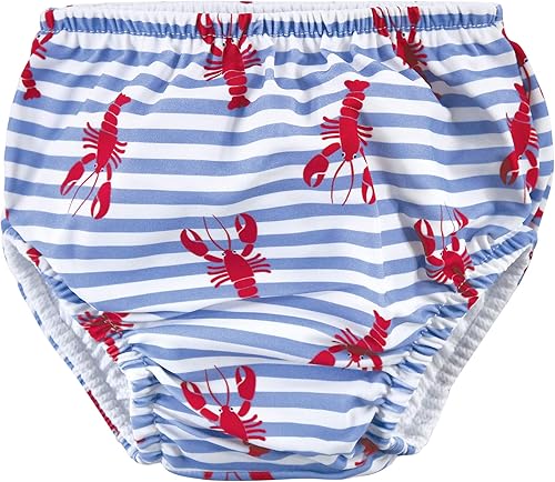 Miniatura 3 de Hudson Baby Pañales de natación unisex para bebé, anclas, 0-6 meses