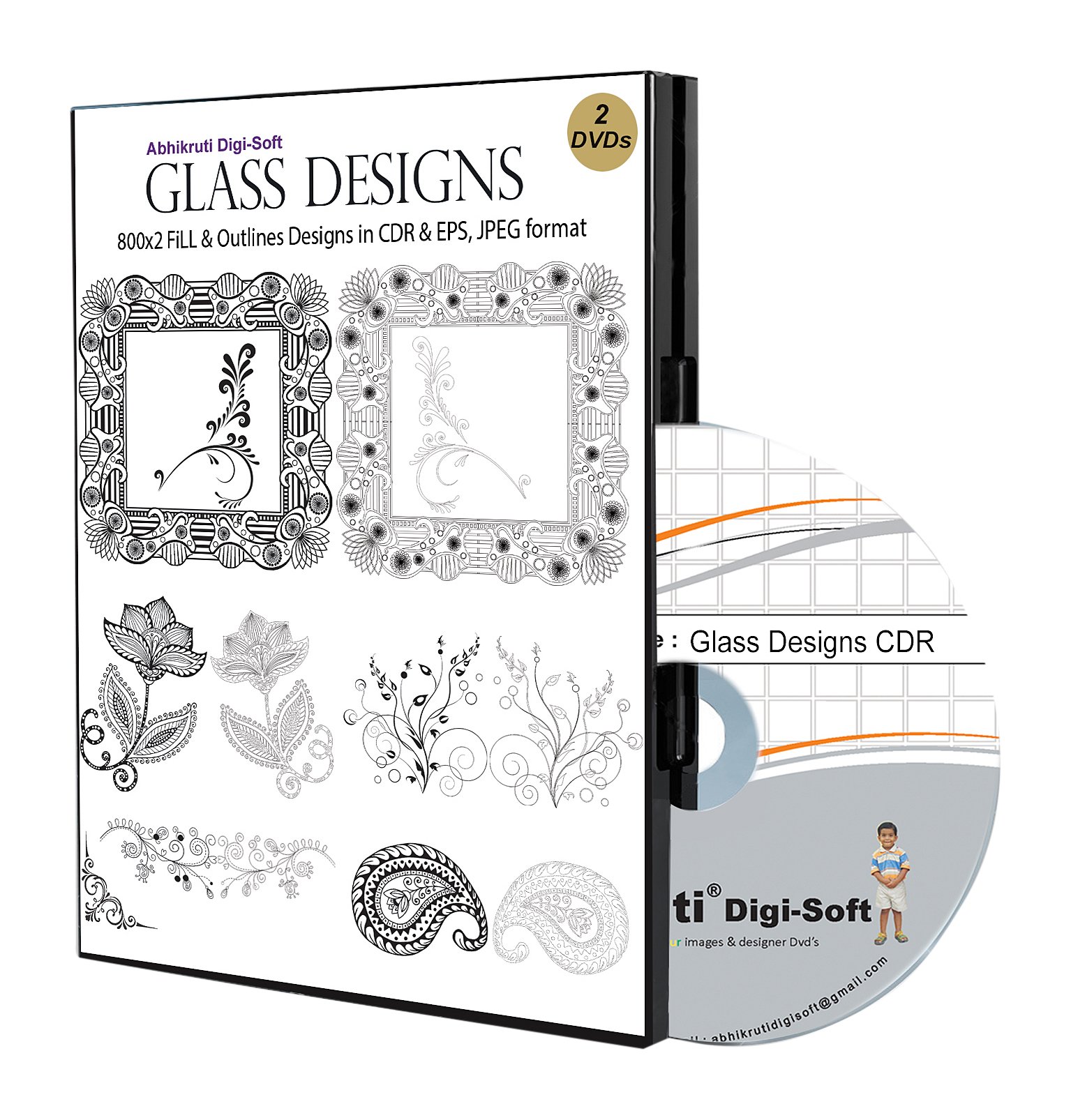 Abhikruti Glass Designs Templates in CDR 1 PC (DVD) (B072L1DBNM) Amazon Price History, Amazon Price Tracker