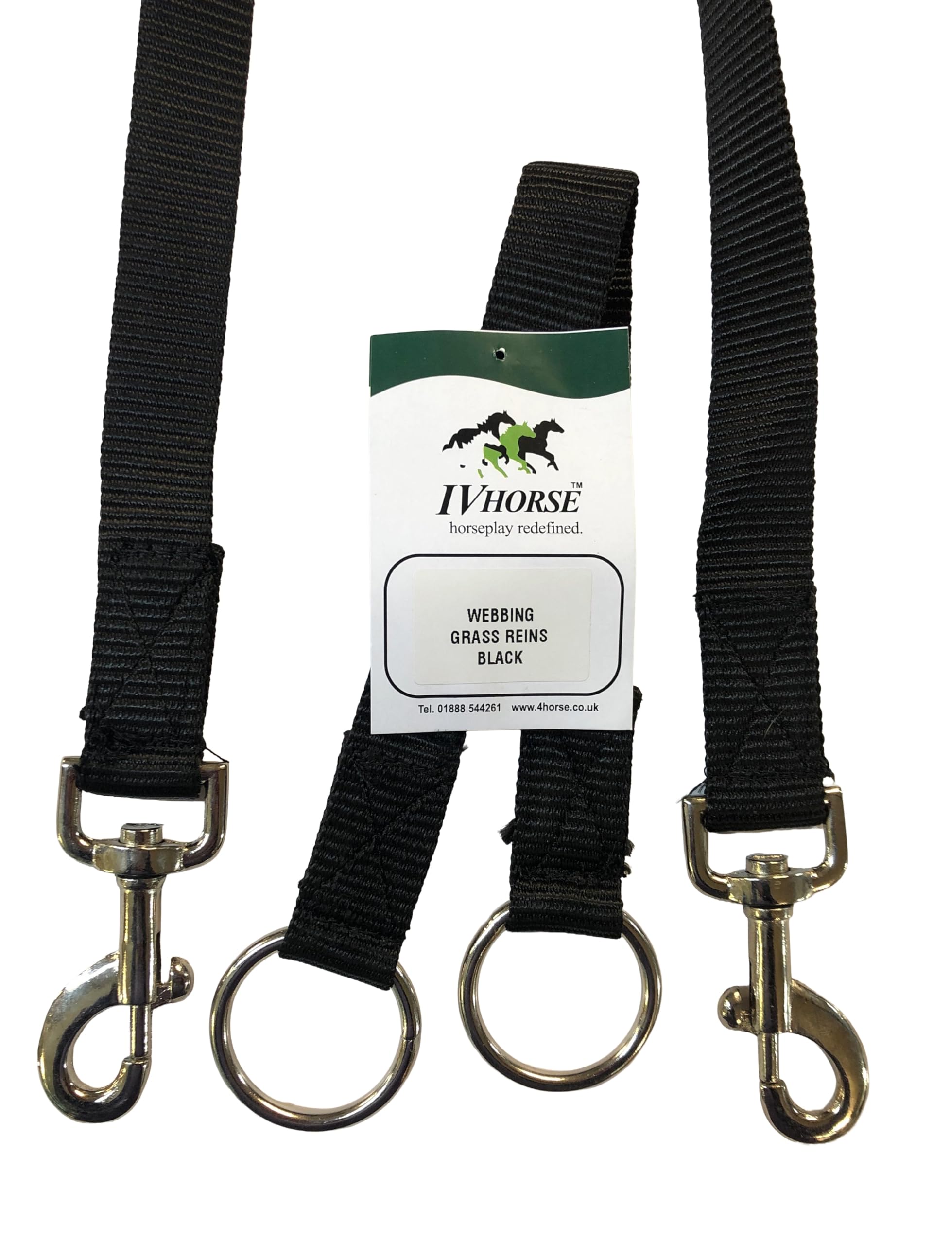 IV Horse Grass Reins (Black) โ image 1