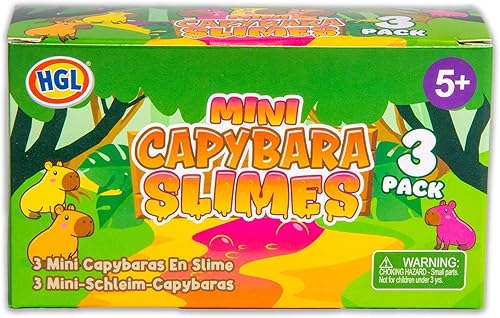 Mini Capybara SLIMES 3PK