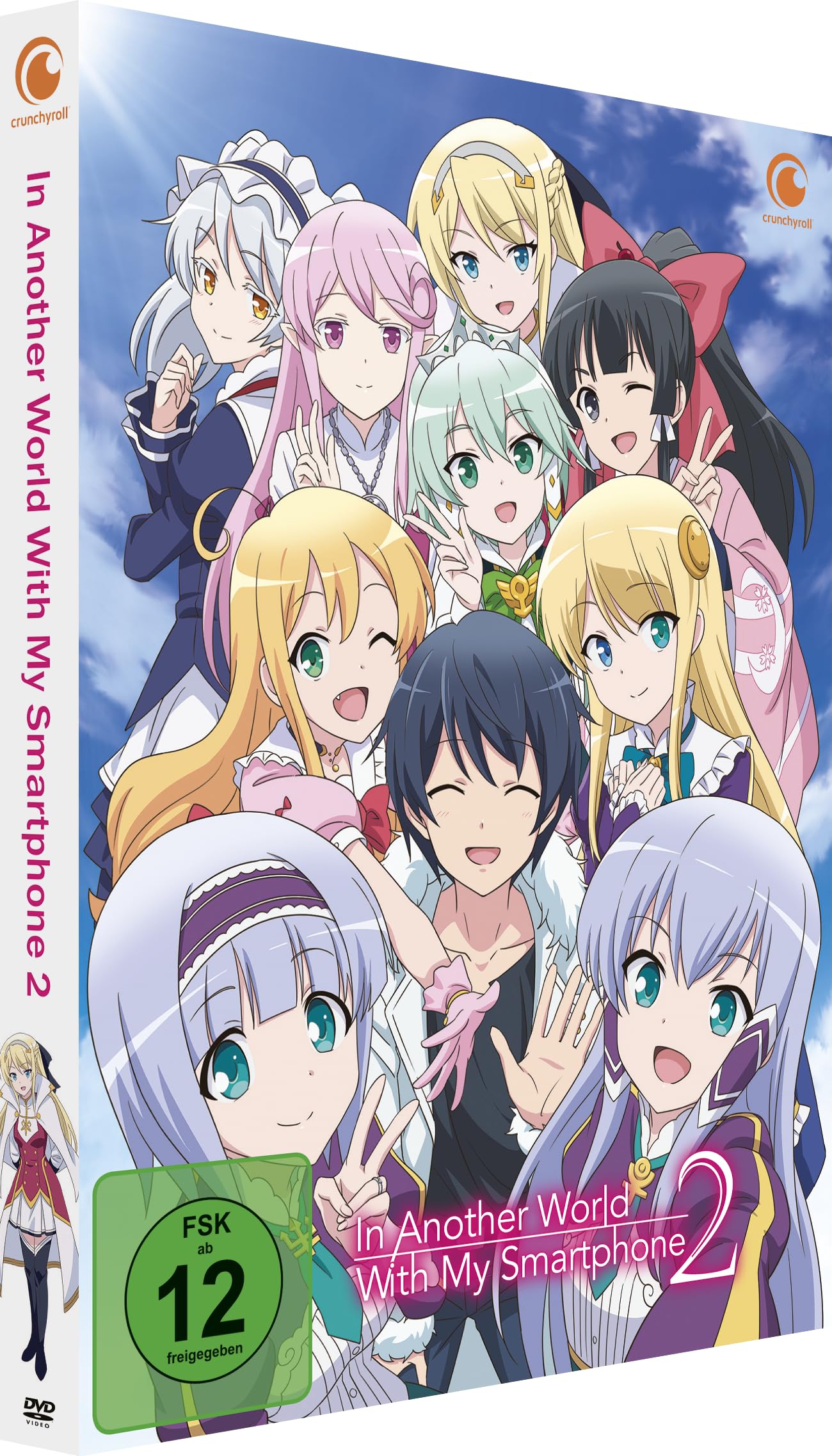 In Another World With My Smartphone - Staffel 2 - Gesamtausgabe - [DVD]