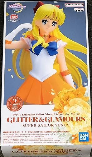 BANPRESTO - Pretty Guardian Sailor Moon Eternal The Movie - Glitter & Glamours - Super Sailor Venus (Version A) Statue