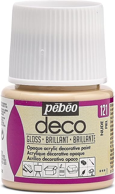 PEBEO 92121 45ml Deco Br, Acrylic, Nude, 7 x 4.5 x 4.5 cm