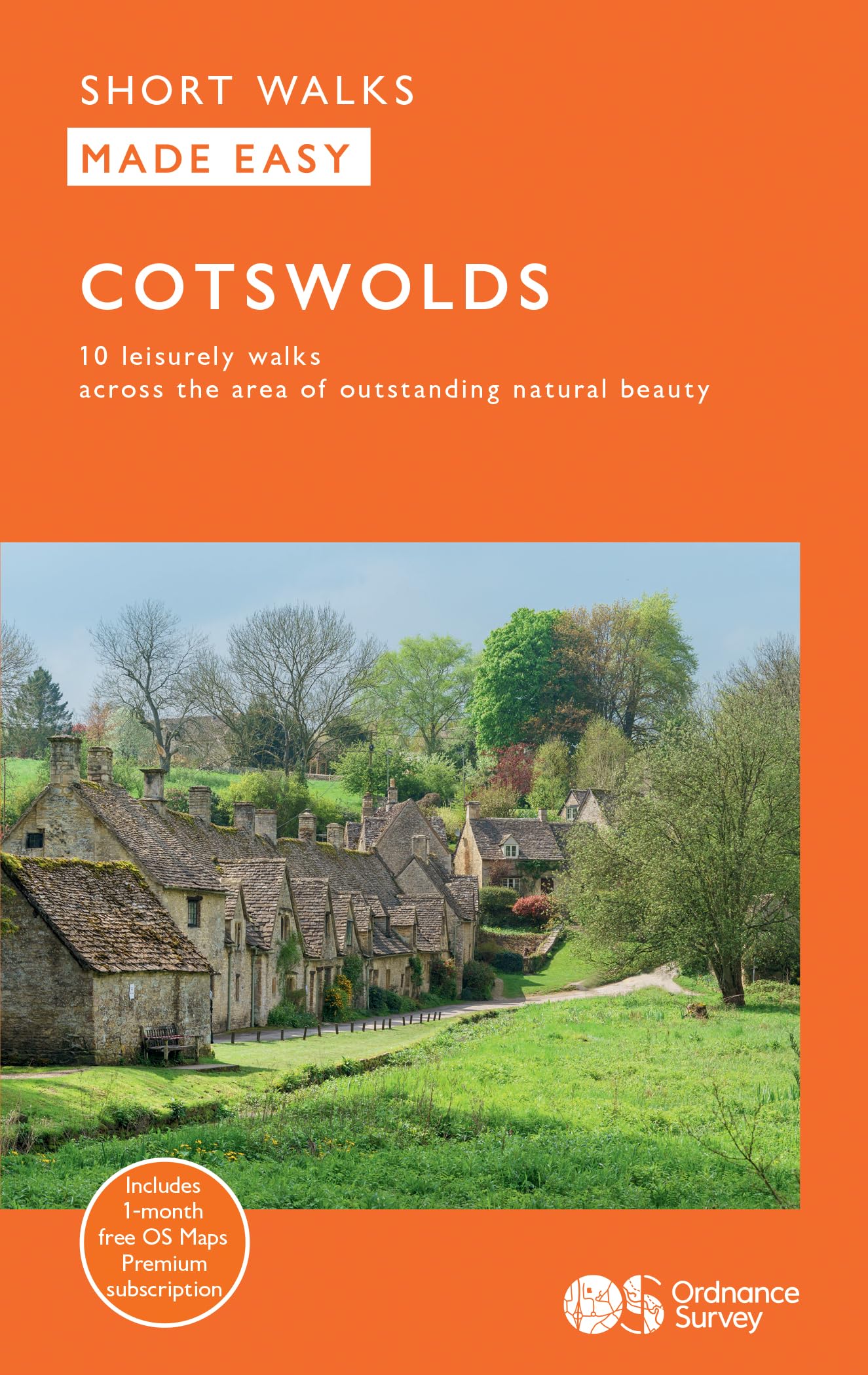 Cotswolds Short Walks Made Easy | Ordnance Survey | 10 Accessible Walks For Everybody | Guidebook | England | Walks | Adventure: 10 Leisurely Walks