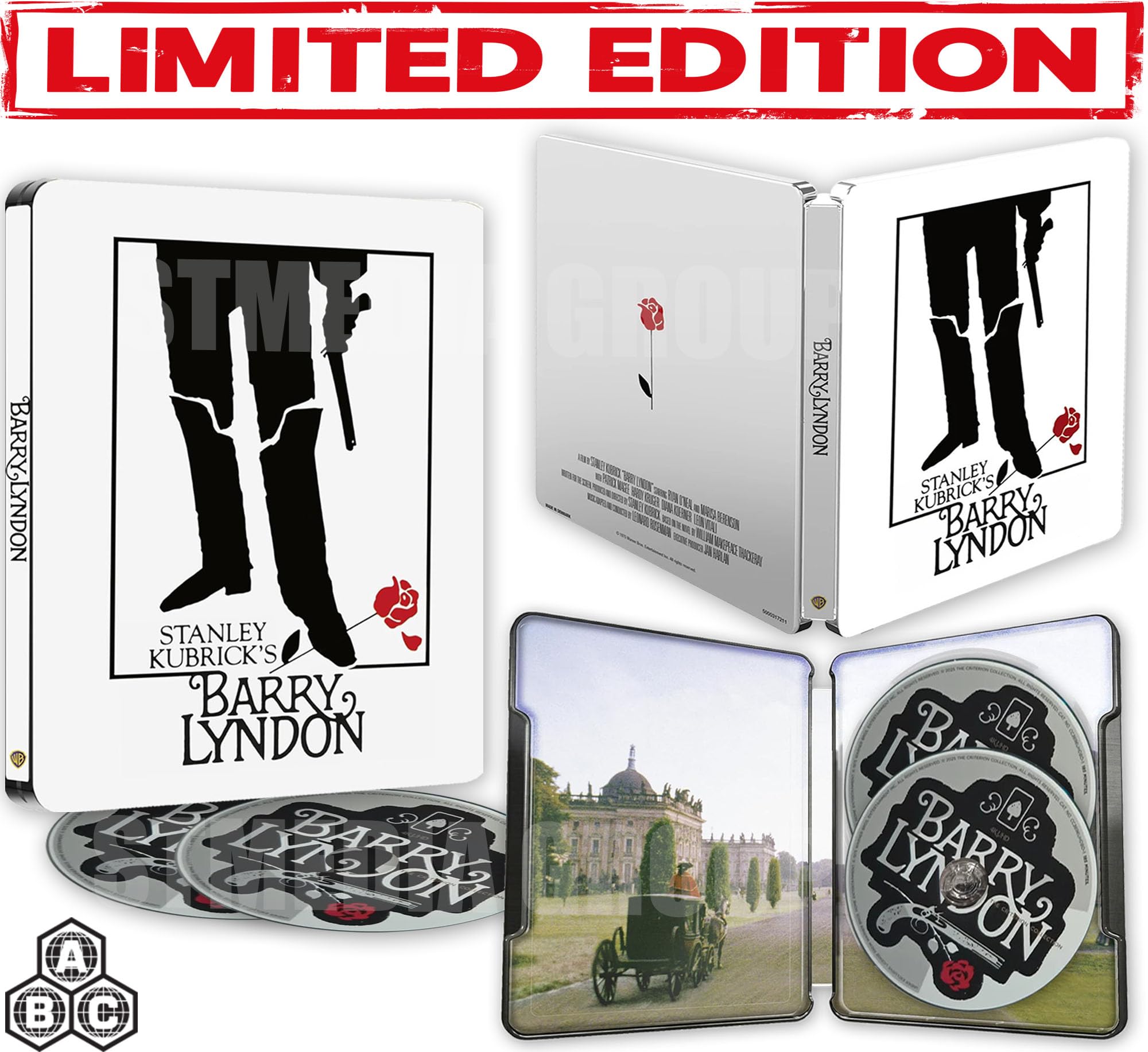 Barry Lyndon (SteelBook / Limited Edition) [4K UHD + Blu-ray] [Region Free]
