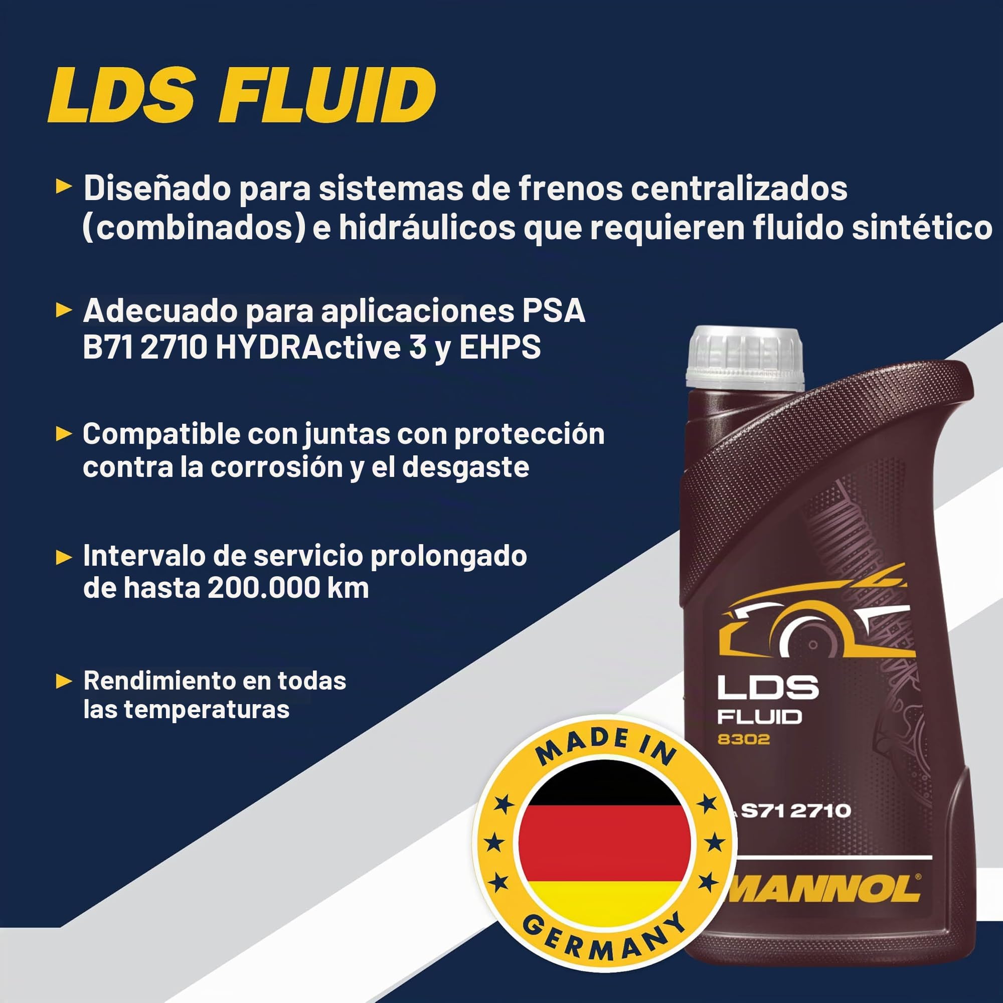 MANNOL MN8302-1 Aceite hidráulico 1L