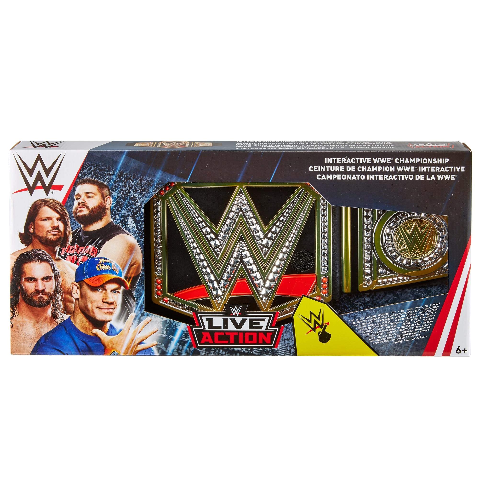 wwe interactive belt