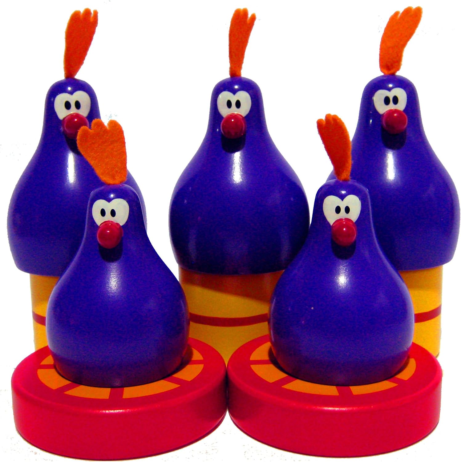 Blue Orange Games Chickyboom Award Winning Wooden Skill Building Balancing Game for Kids : Toys & Games