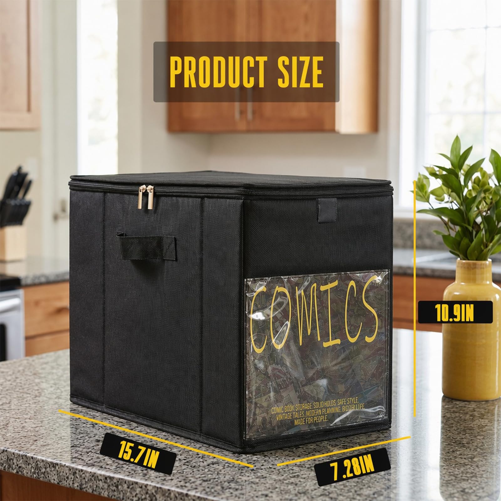 Amazon.co.jp: コミックブック収納ボックス 折りたたみ式コミック