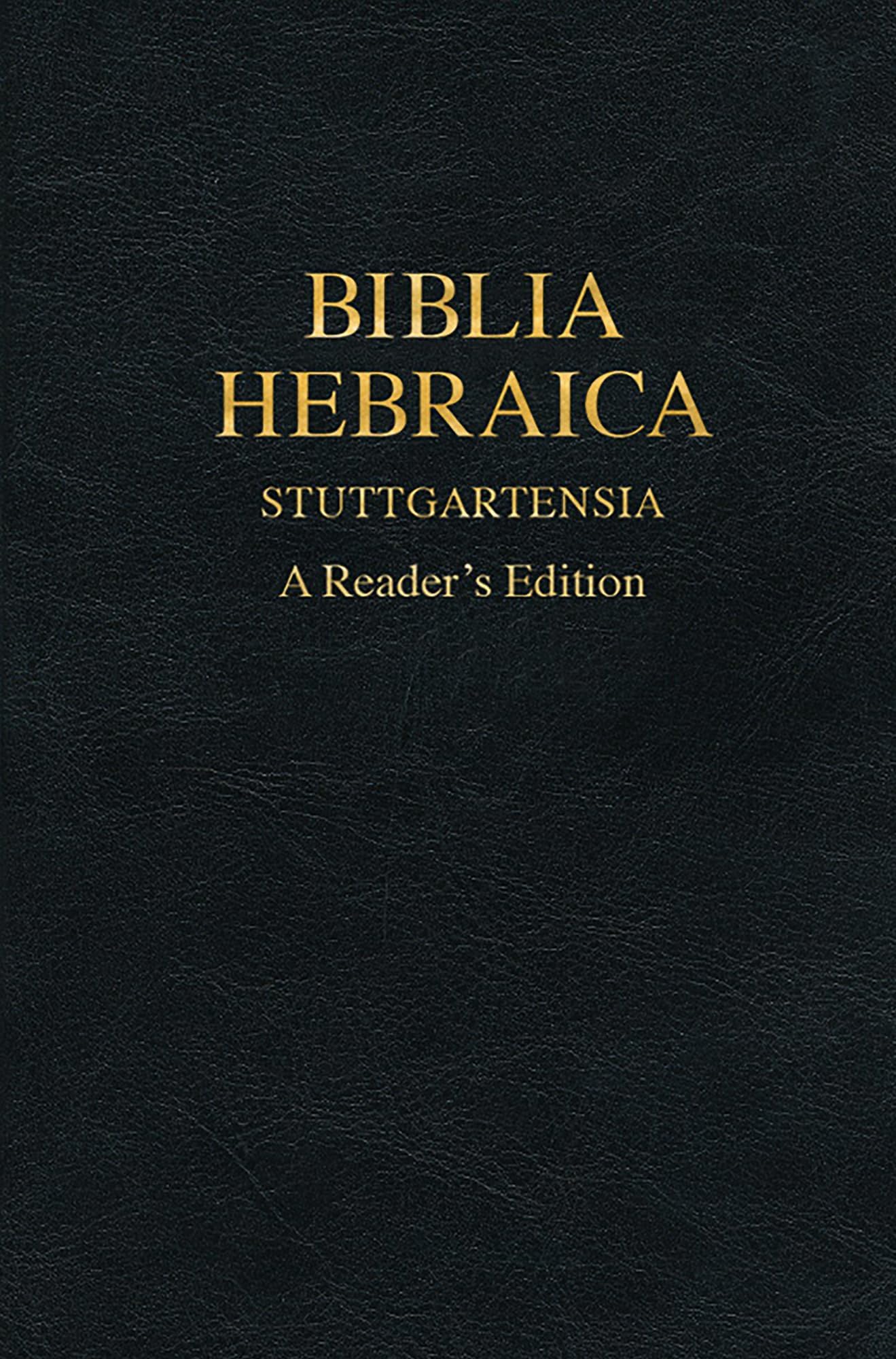 Biblia Hebraica Stuttgartensia: A Reader's Edition Imitation Leather โ 28 Feb. 2015