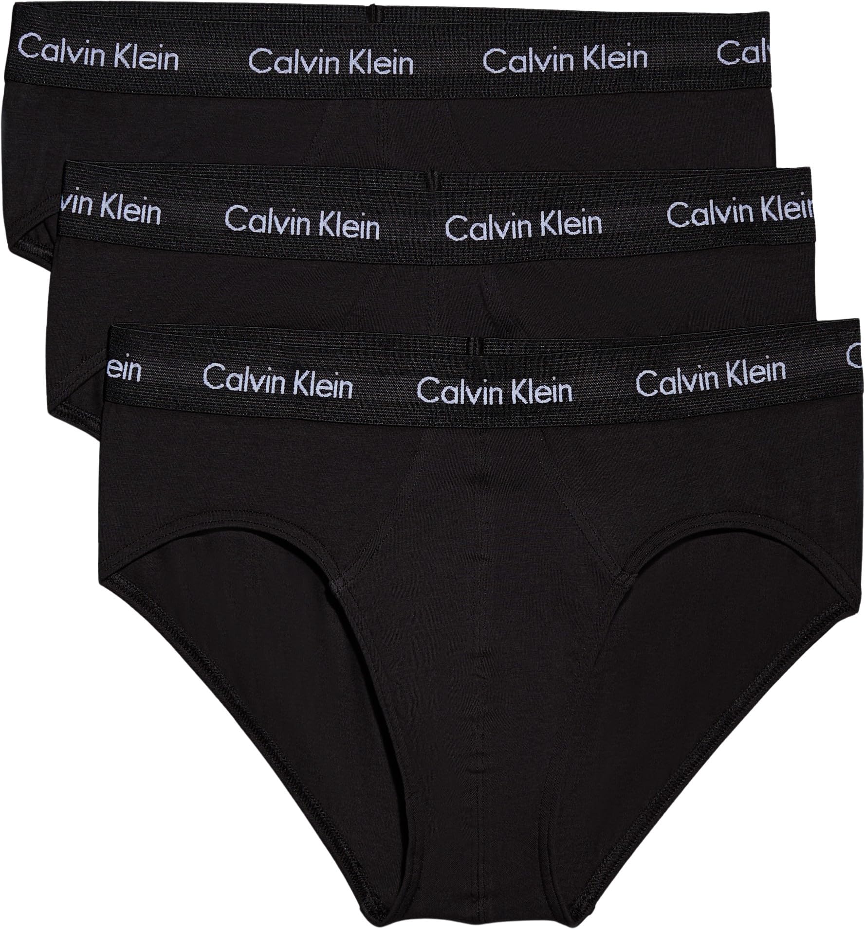 Calvin Klein Herren 3er-Pack Slips 3P Hip Brief mit Stretch