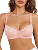 Avidlove Womens Sexy Bra Lace Underwire Unlined Everyday Bra Lingerie S-XXL