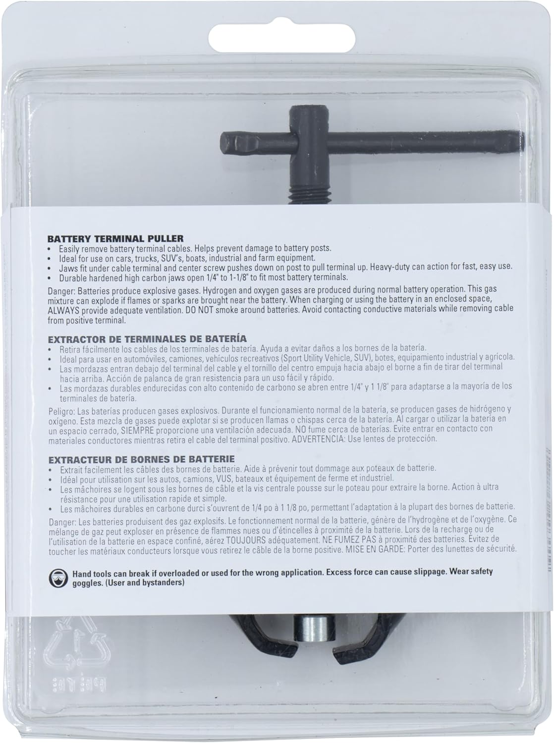 Lang Tools 202 Battery Terminal Puller, One Size, Factory