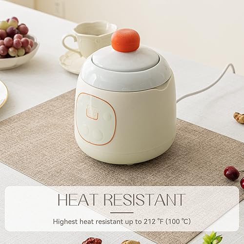 Miniatura 3 de Romanstile Juego de 4 manteles individuales de piel sintética, resistentes al calor, impermeables, lavables, reversibles, para mesa de comedor,