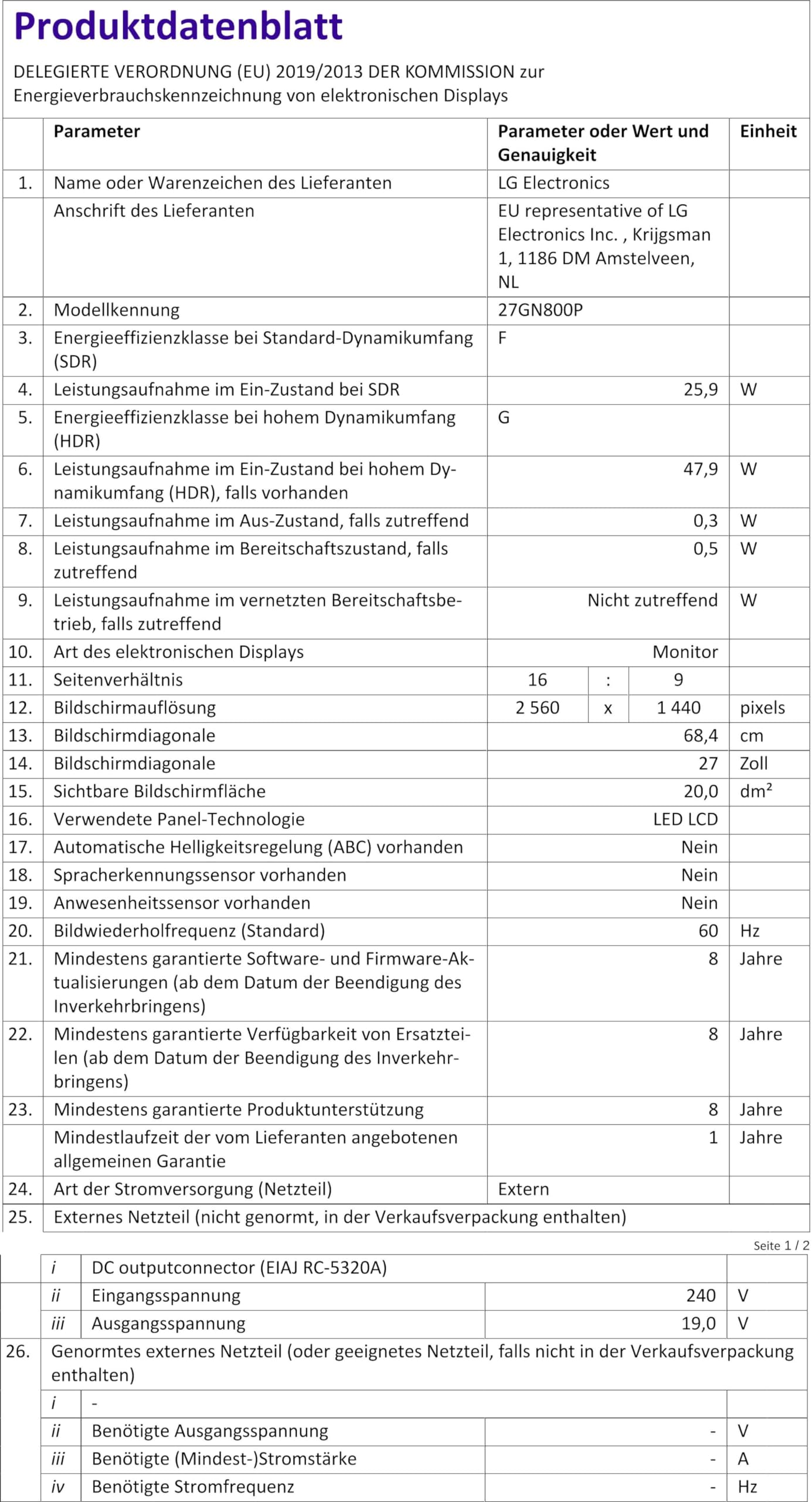 Amazon.de Best Sellers The most popular items in Monitors