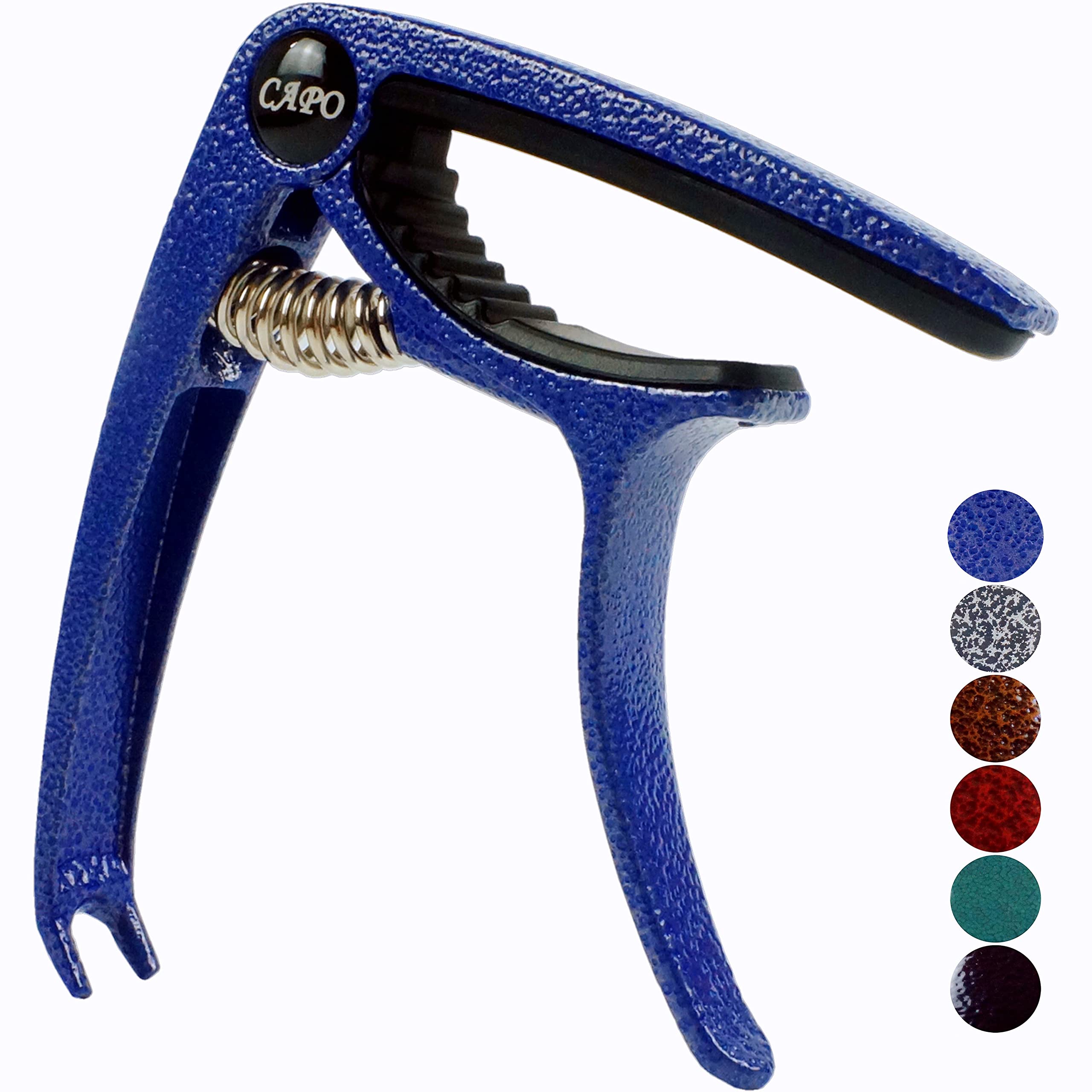 Guitar Capo for Acoustic Electric Guitar Ukulele, Navy Blue