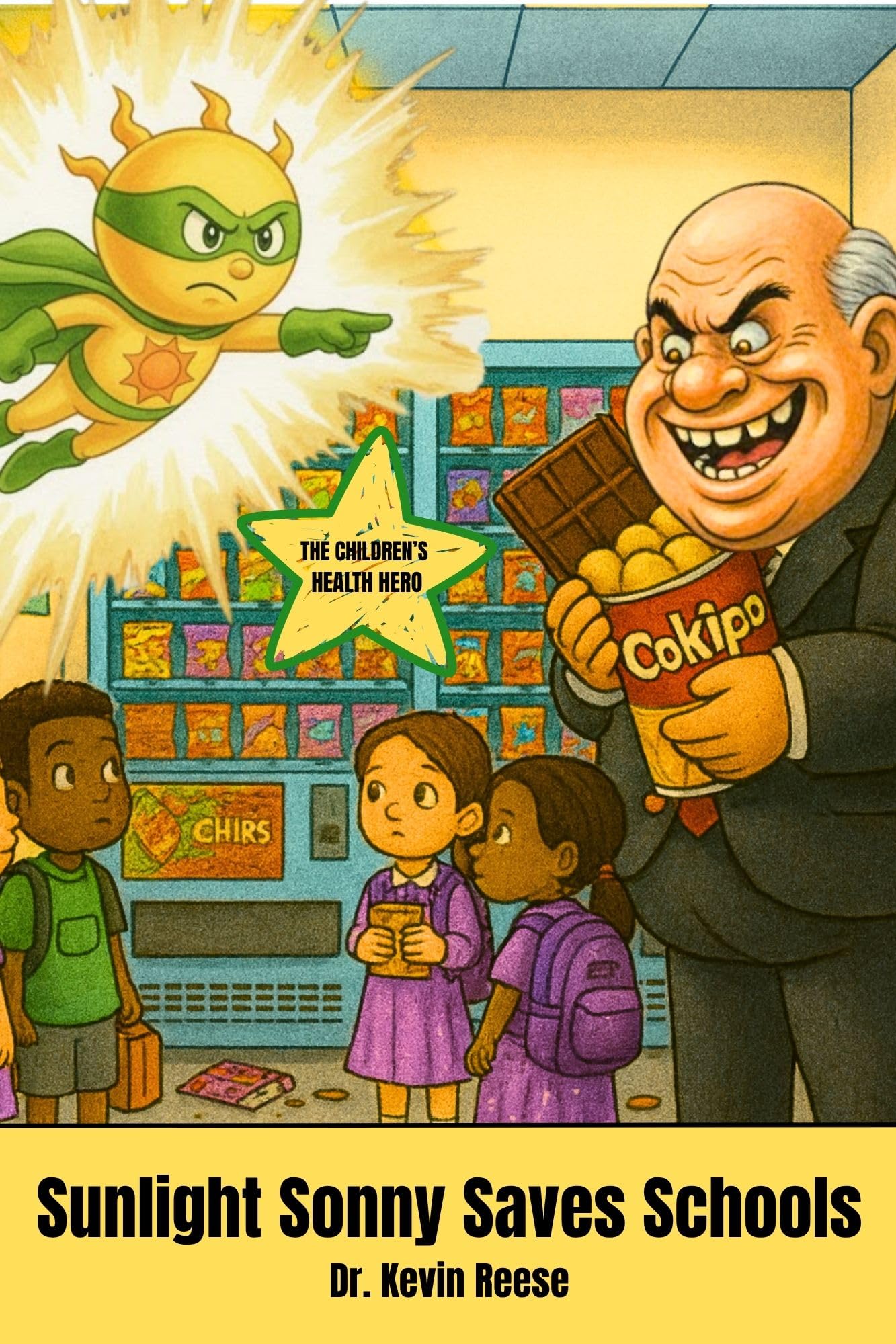 Sunlight Sonny Saves Schools: The Children's Health Hero (Sunlight Sonny Children's Books Book 7)