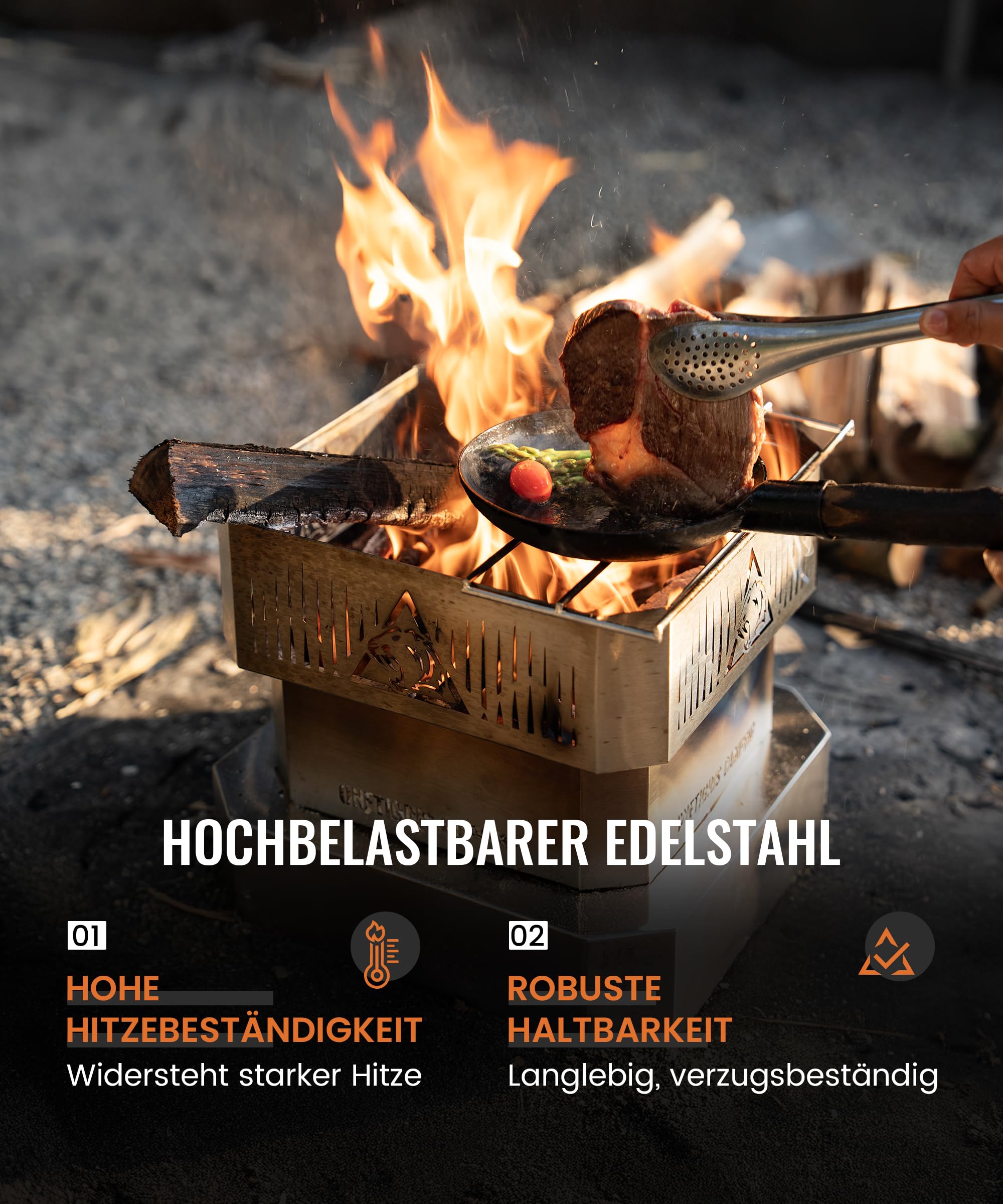 OneTigris NESTFIRE kuchenka kempingowa