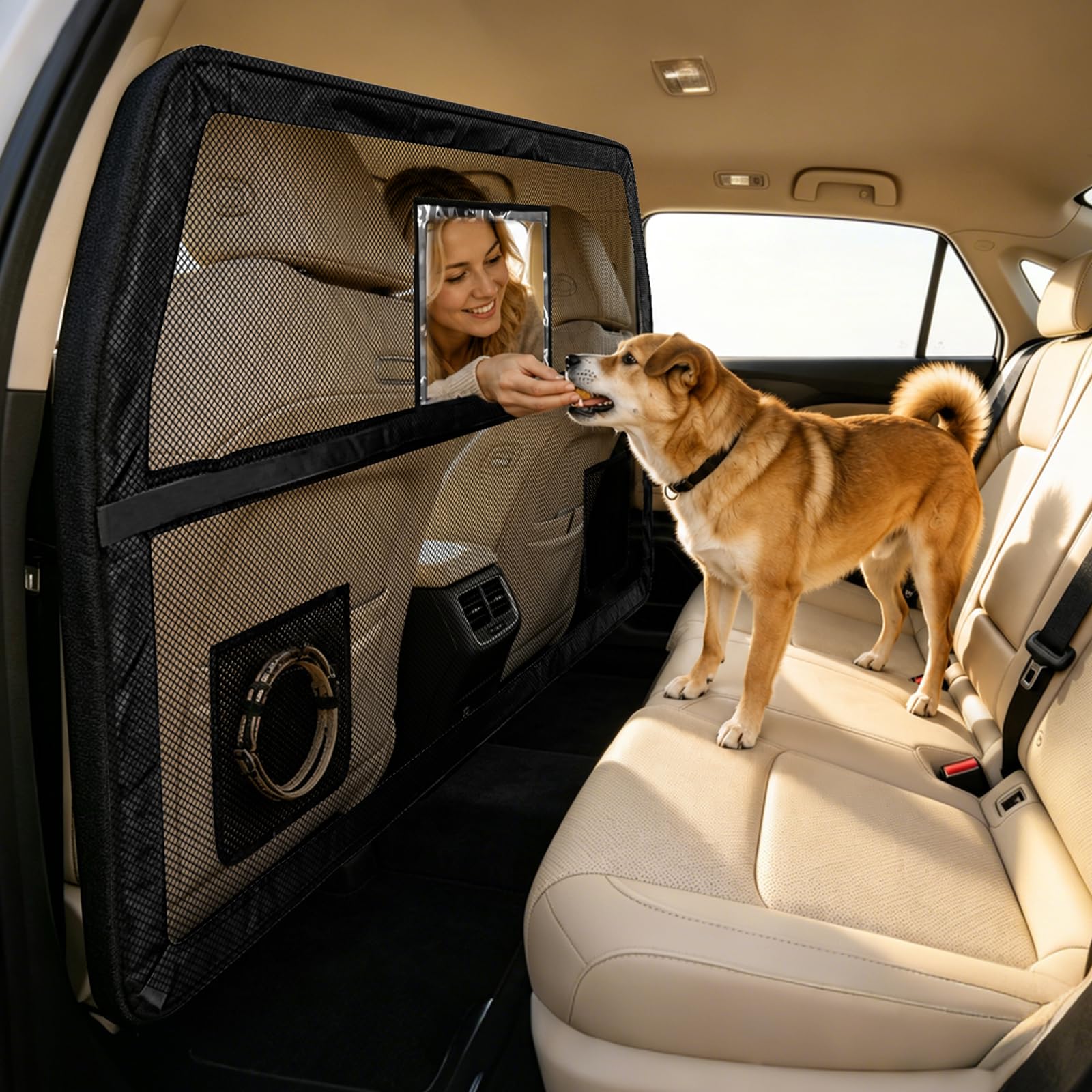 Grille de séparation pour Chien de Voiture
