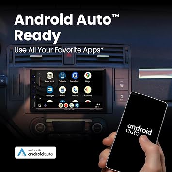 BOSS Audio Systems Elite BE920WCPA-C Car Stereo Wireless Apple CarPlay & Android Auto, Double Din, 7 Inch Touchscreen, Bluetooth, No CD DVD Player, AM/FM Radio Receiver, USB, Backup Camera