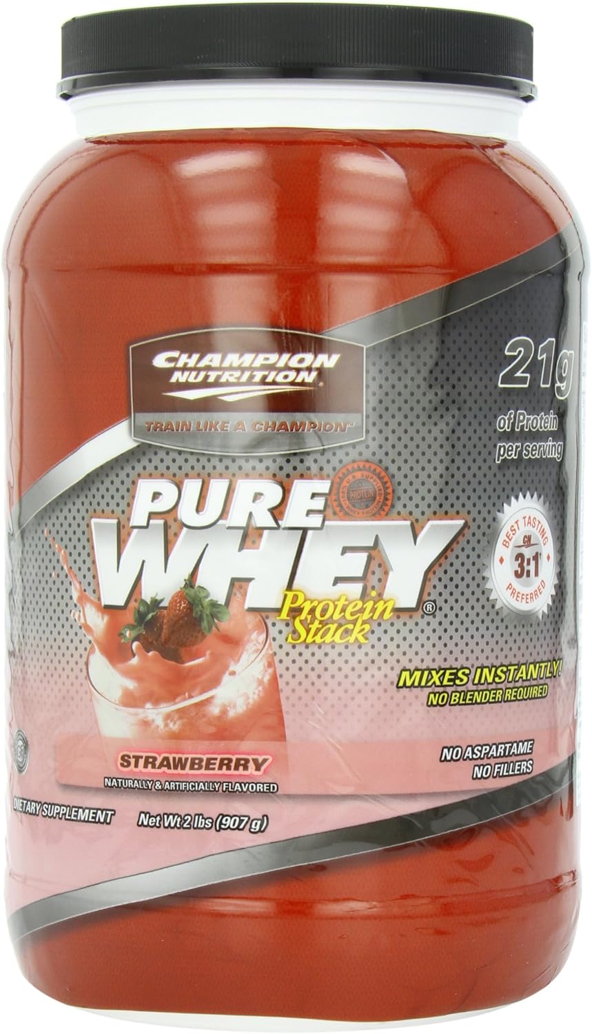 WHEY Stack Straw. 2.2LB.