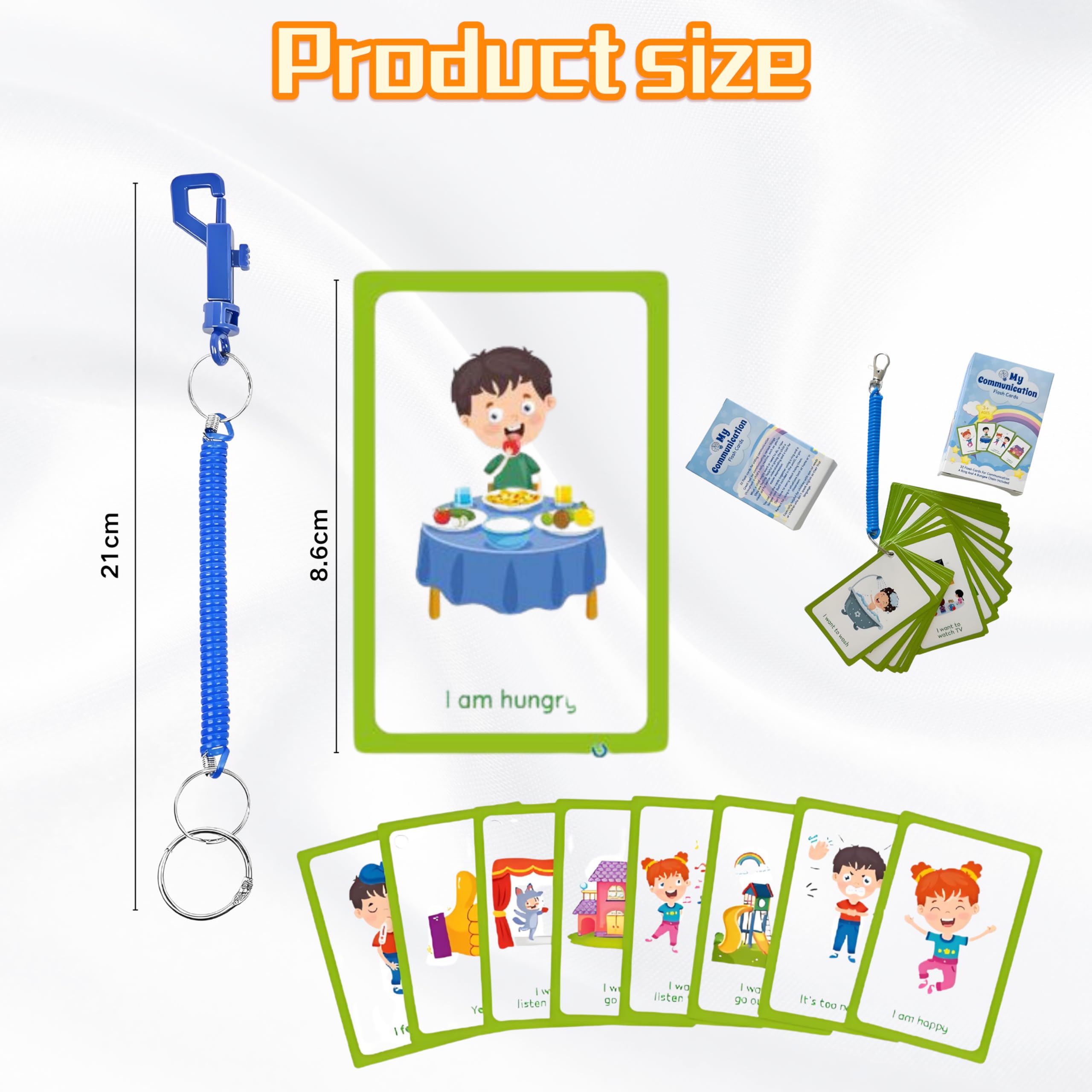 33 PCS Communication Cards for Autism Speech Therapy Non-Verbal Adults - Image 2