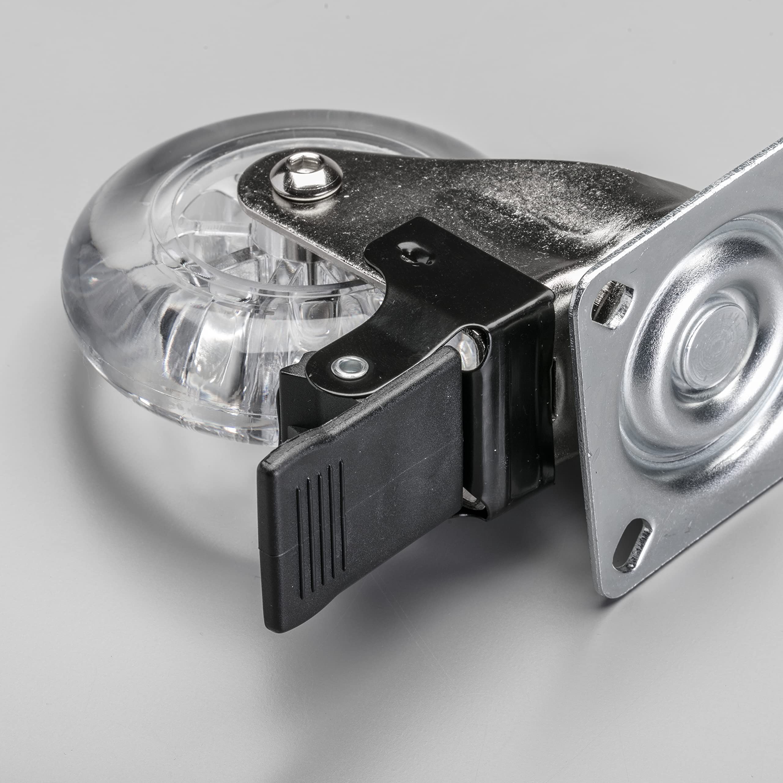 GTV - Lot De 4 Roulettes Pivotantes Pour Meubles 50mm, Rouleau De