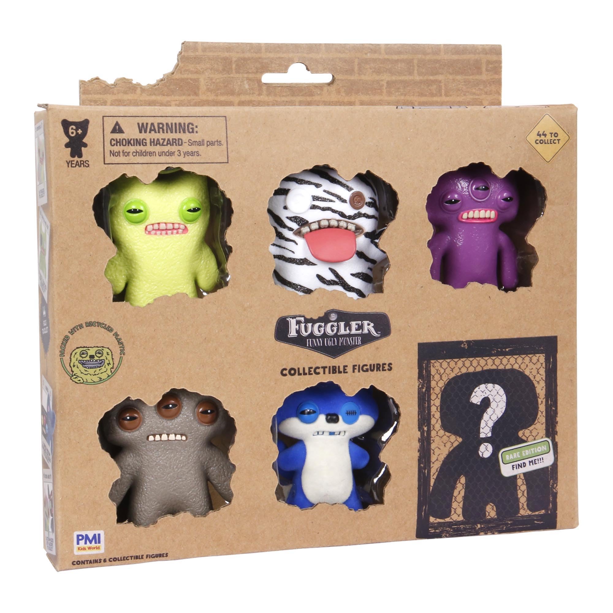 Fuggler Borse cieche per bambini, confezione con 6 statuette da collezione Mystery Fuggler e molto altro ancora, divertenti mostri brutti per ragazze, ragazzi