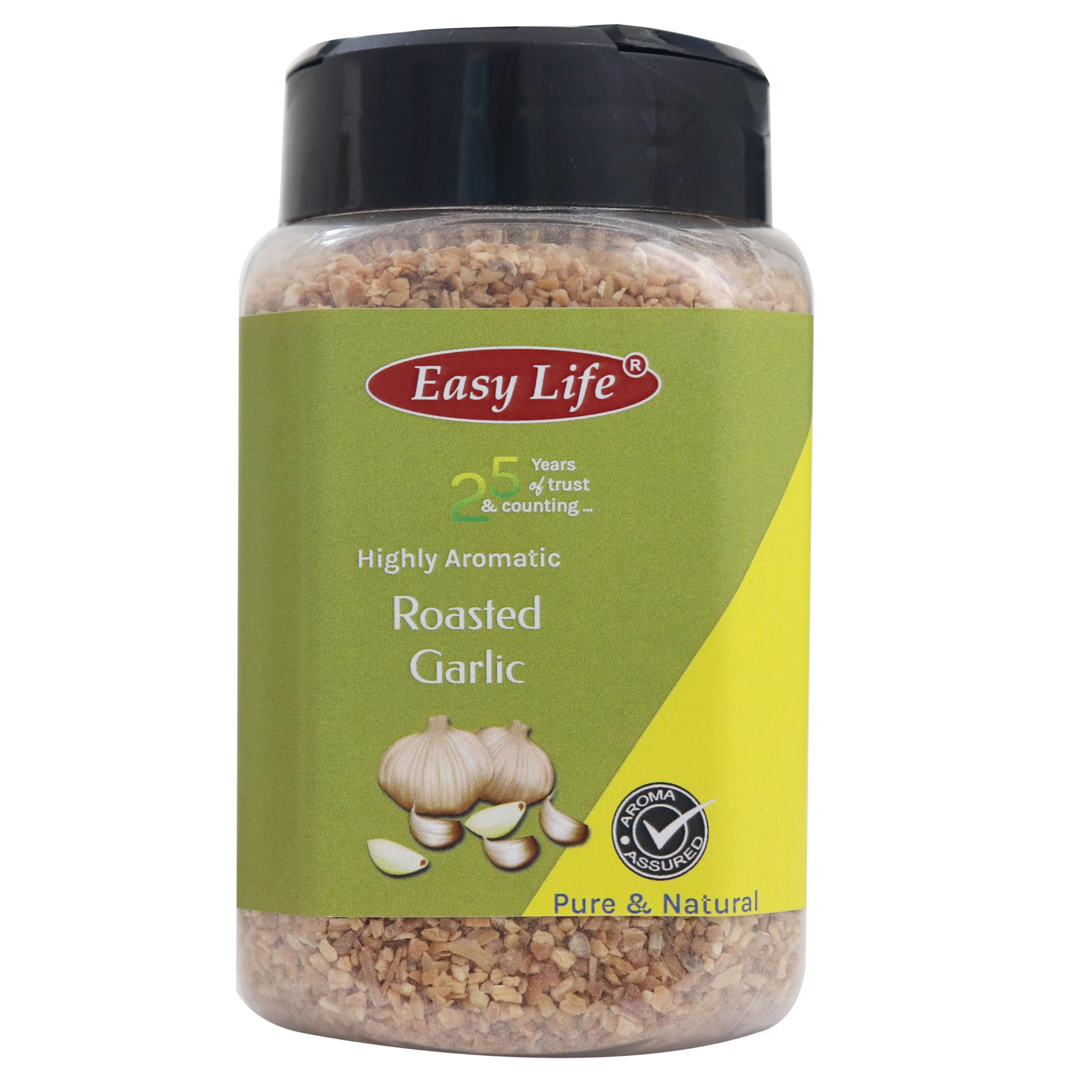 Easy Life Roasted Garlic 150g (Housewifes Easy Buy for Kitchen Shelf - a Perfect Instant & Quick Solution - Dry Lehsun Granules Dried Natural Lasun Powder Flakes Bread Pizza Pasta Biryanis Subzis) (B0B9SK6PGB) Amazon Price History, Amazon Price Tracker