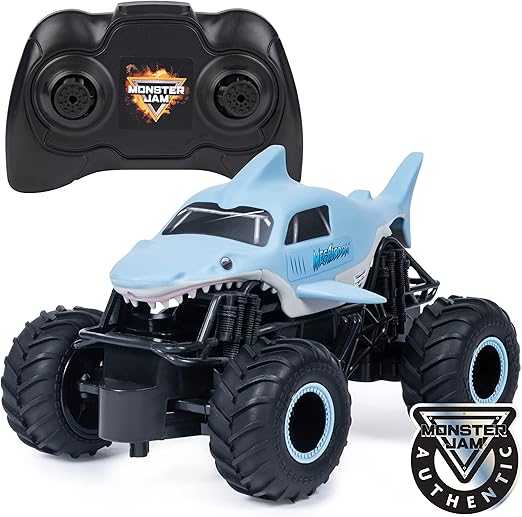 Monster Jam Official Grave Digger Remote Control Monster Truck, 124