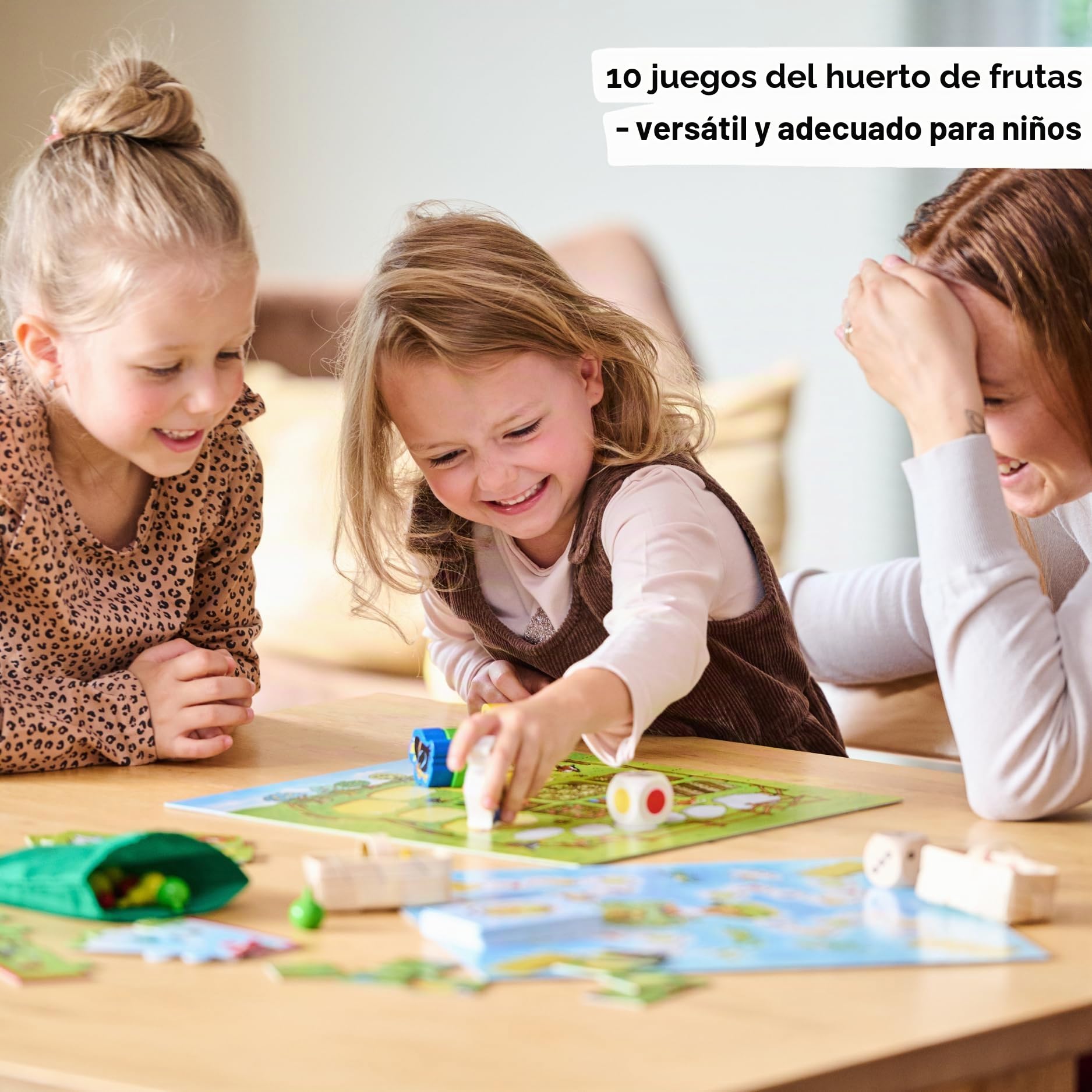 HABA 302282 - Mi Gran Colección de Juegos El Frutal, colección de 10 Juegos Infantiles de Mesa ambientados en El Frutal. Más 3 años.