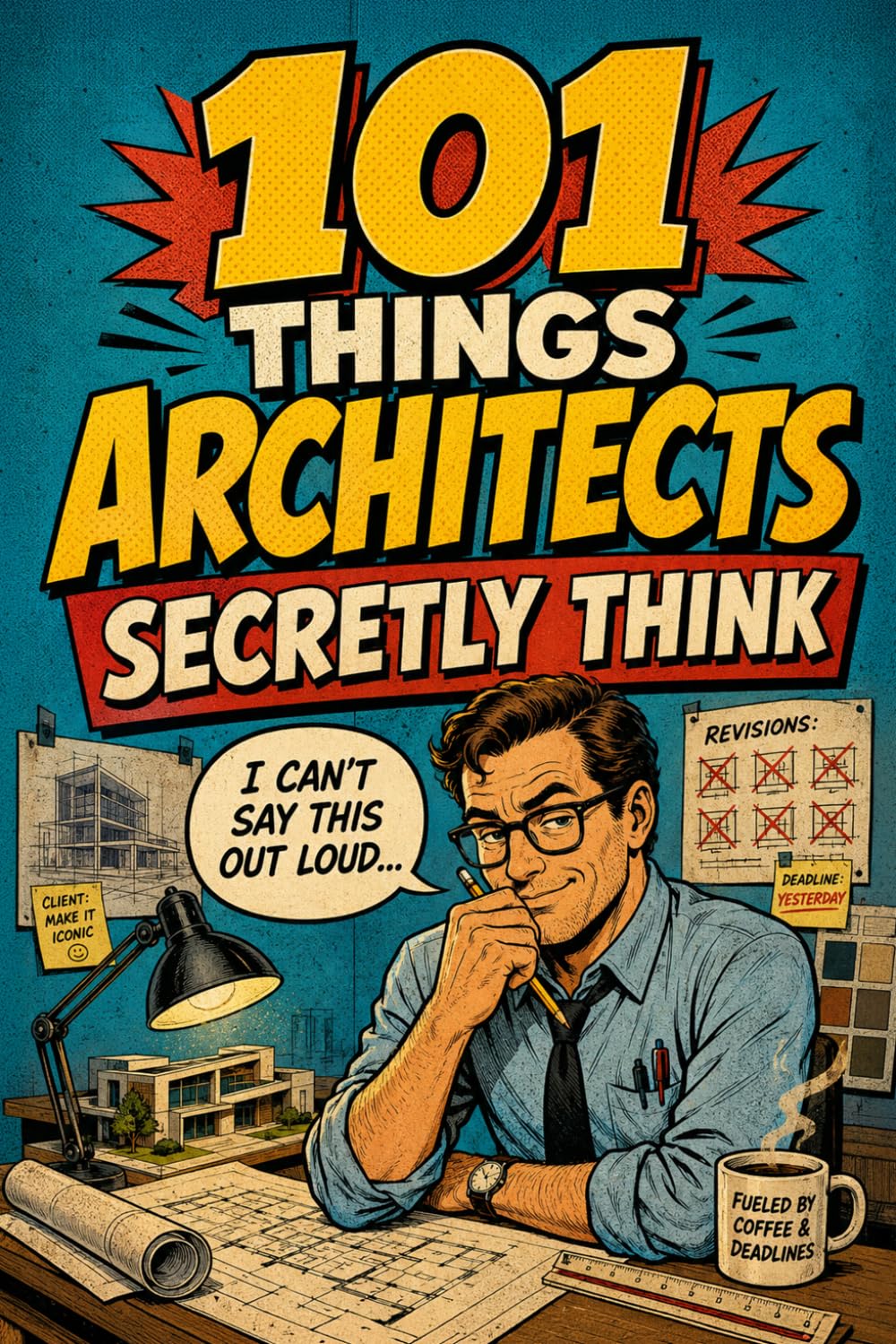 101 Things Architects Secretly Think But Can’t Say Out Loud: A Funny Gift for Architects, Designers, and Architecture Students Who’ve Seen It All