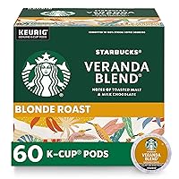 Vista 40 de Starbucks Breakfast Blend - Café de tostado medio para cafeteras Keurig, 24