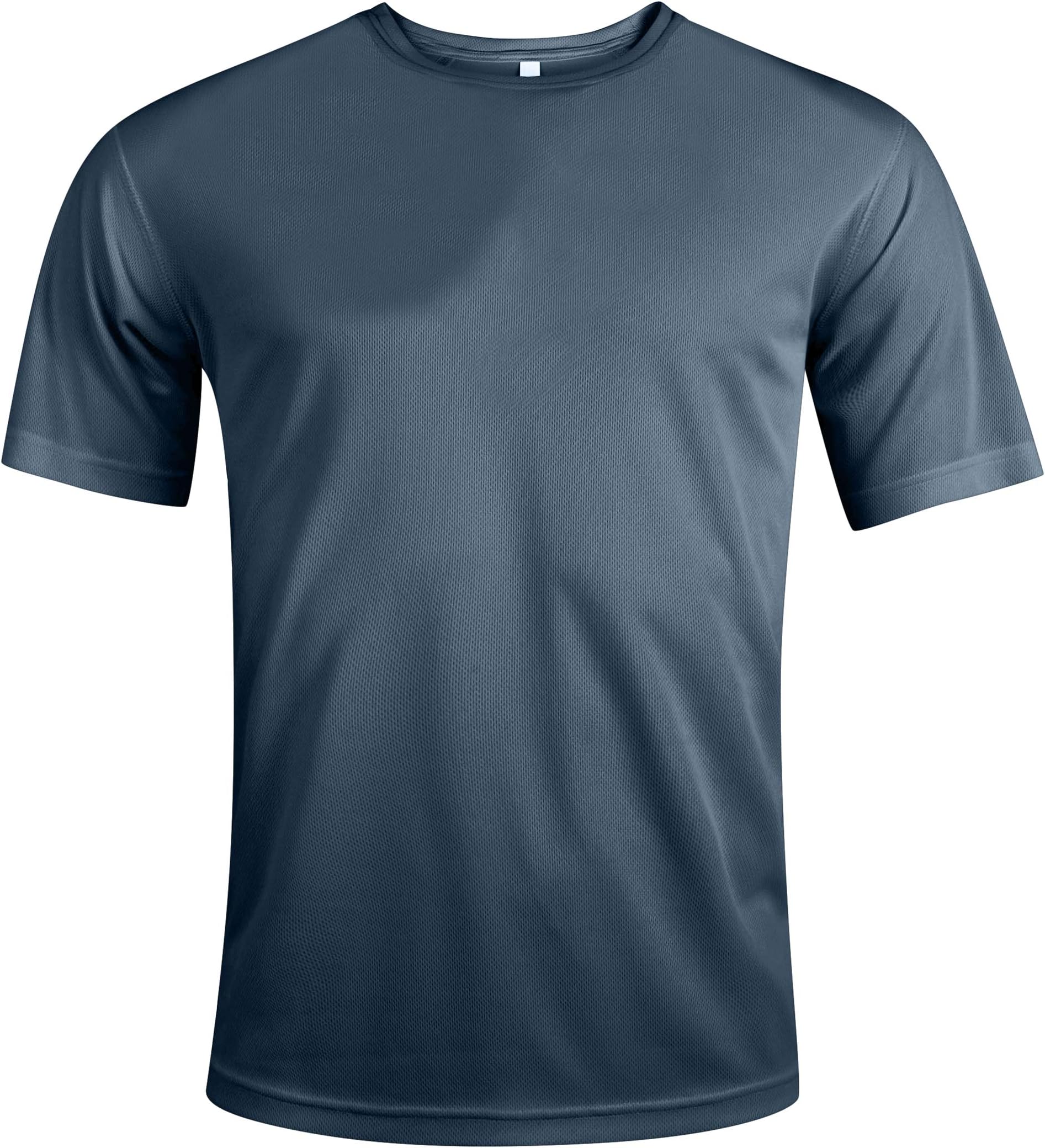 MKR Quick Drying Breathable Cooling Short Sleeve Sports T-Shirt with UPF40+ Sun UV Protection
