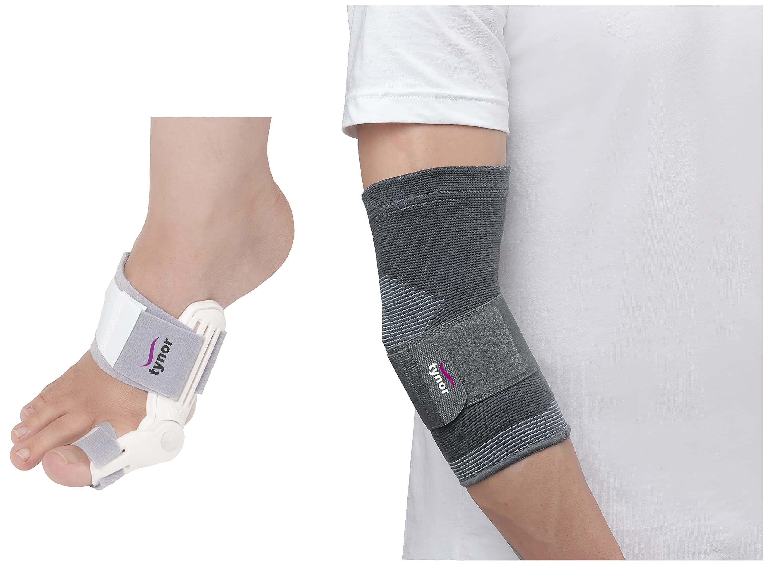 TYNOR Bunion Splint, White, Universal Size, 1 Unit Elbow Support (Performance, Large) (B0BP4W2M5S) Amazon Price History, Amazon Price Tracker