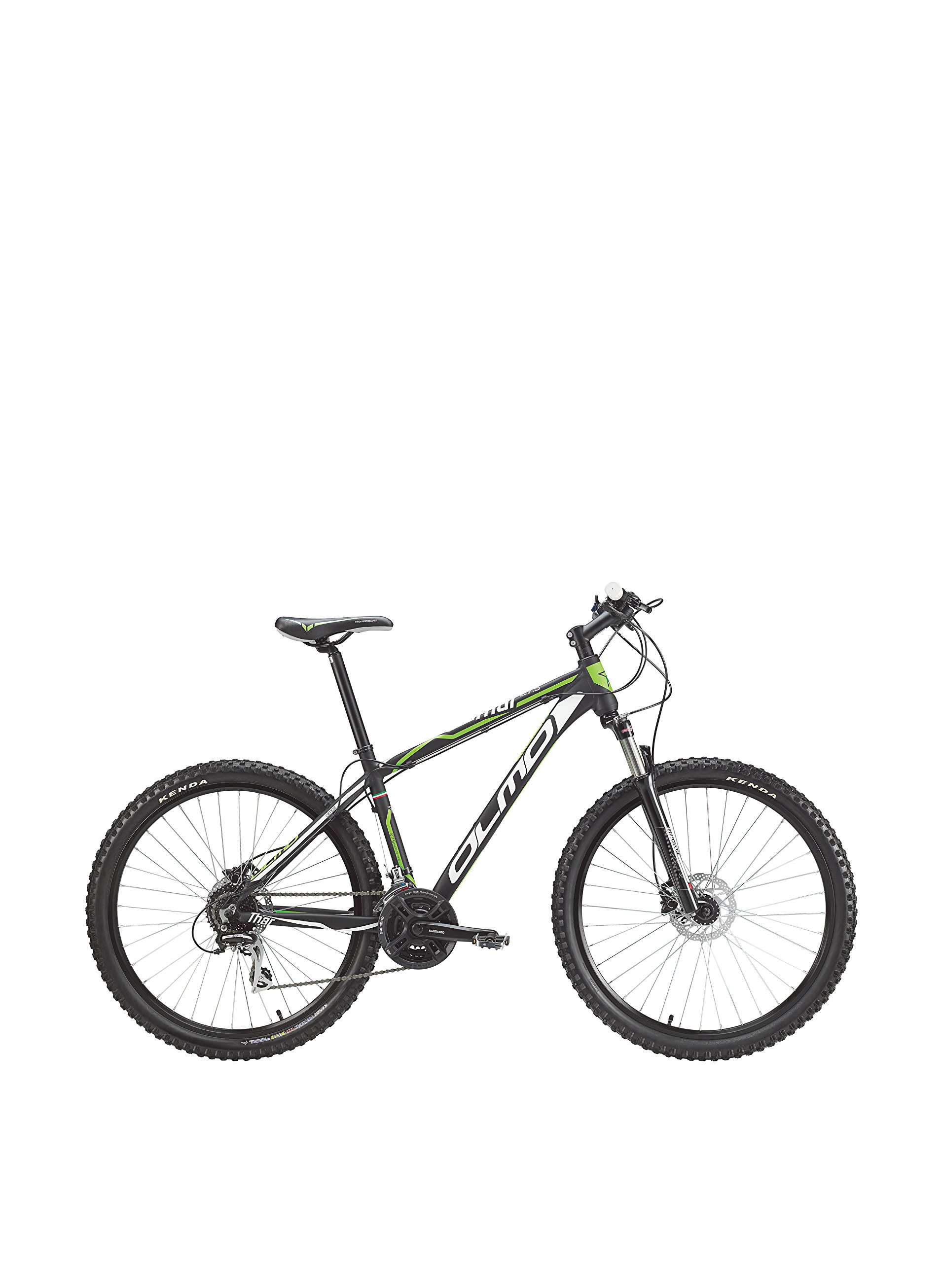 OLMO 'Elm Bicycle MTB Thar 27.5 24 V Black/Green : Amazon.co.uk: Clothing