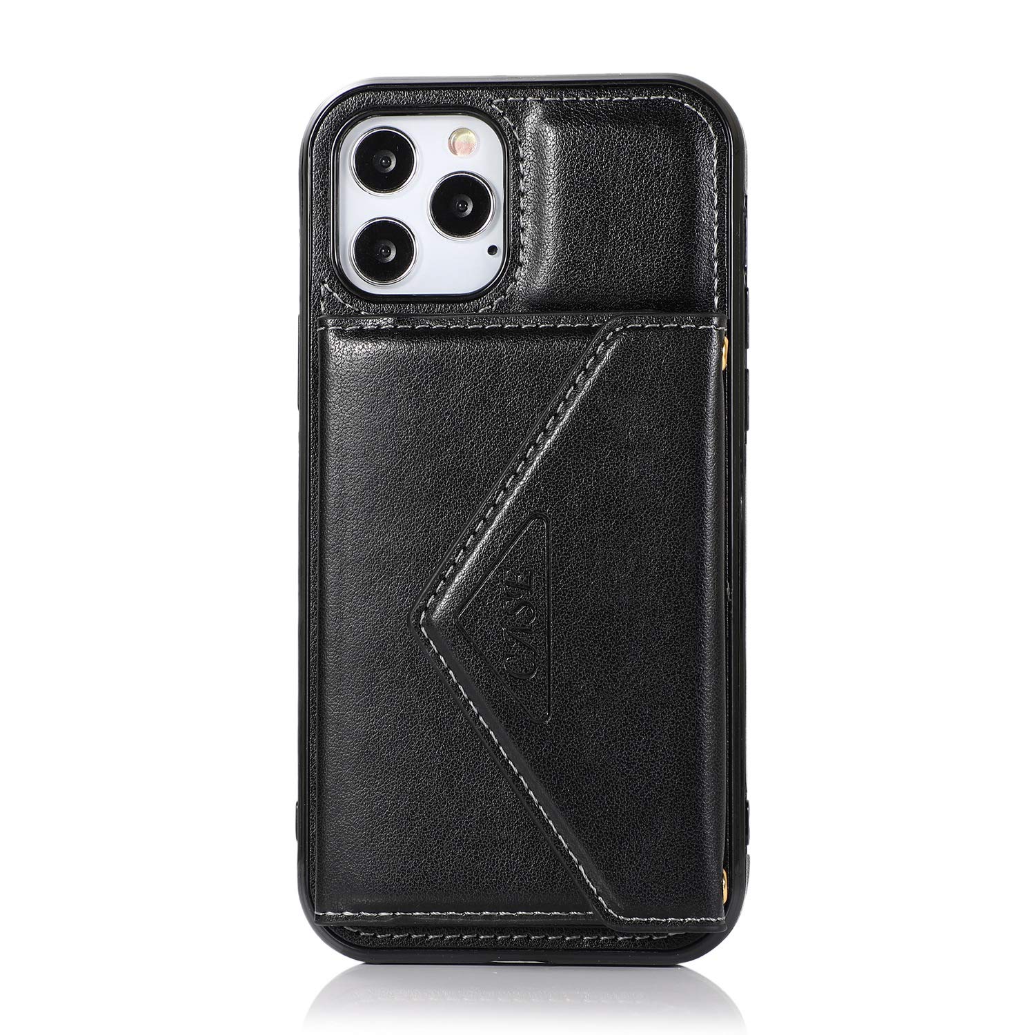 Étui magnétique en cuir iPhone 13 USUASI protection noire - 6