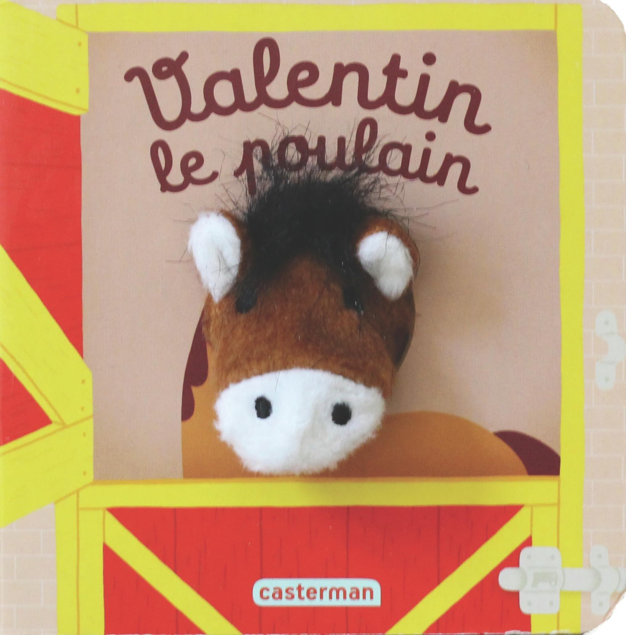 Valentin le poulain: Livre marionnette pour bébé - dès 3 mois