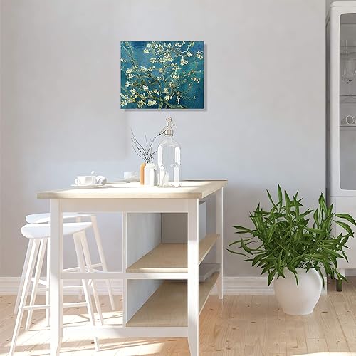 Miniatura 234 de A&T ARTWORK The Starry Night de Vincent Van Gogh. Tamaño del marco: 36 x 30 pulgadas, tamaño de la imagen: 30 x 24 pulgadas, reproducciones clásicas