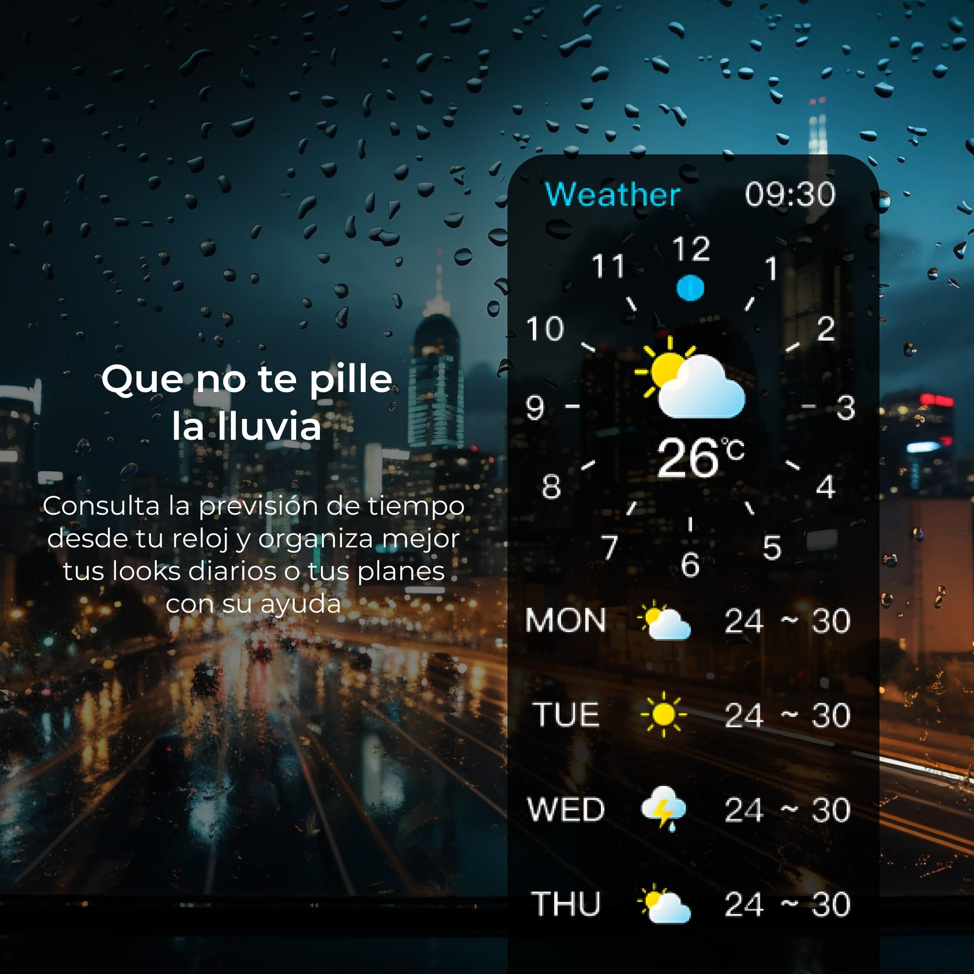 KSIX Olympo Reloj Inteligente Hombre, Smartwatch Elegante con Llamadas y Notificaciones, Fantástica Pantalla AMOLED, Monitor de Salud y Deporte, Asistentes de Voz, Autonomía 5 días, App iOS y Android