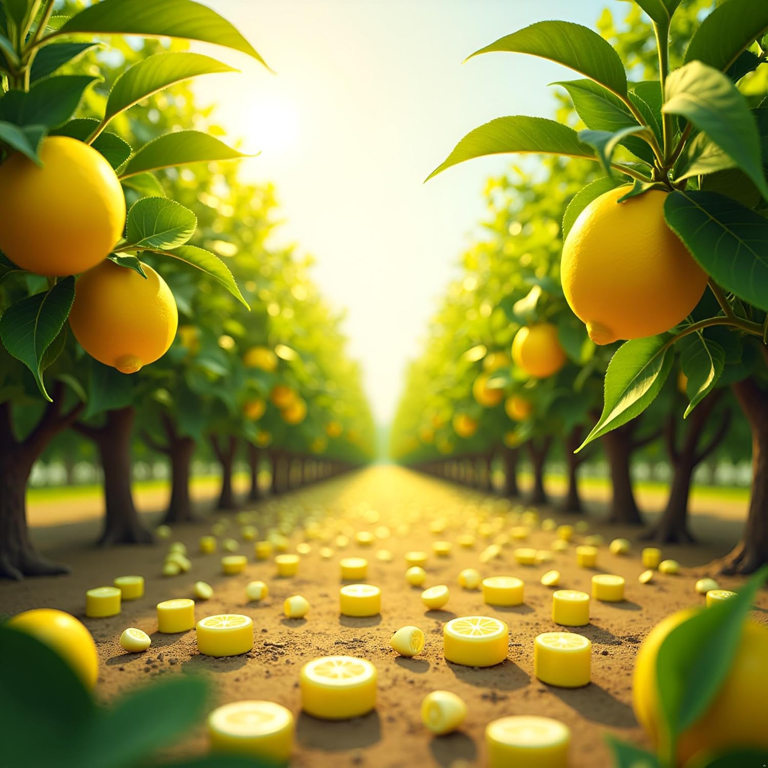 200Pcs Yellow Lemon Polymer Clay Beads Fruit Charm Beads Flat Spacer Bead Jewelry Making Supplies for Necklace Earring Bracelet Making Lemon (10mm) - Image 7