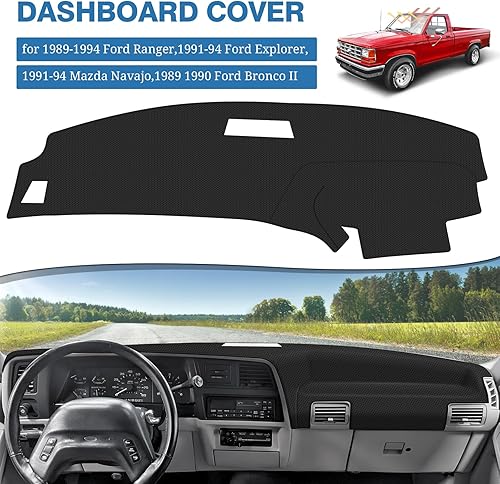 Miniatura 125 de FIILINES - Cubierta para tablero, accesorio para tablero de malla antideslizante, parasol sin reflejos y protector compatible con Toyota RAV4