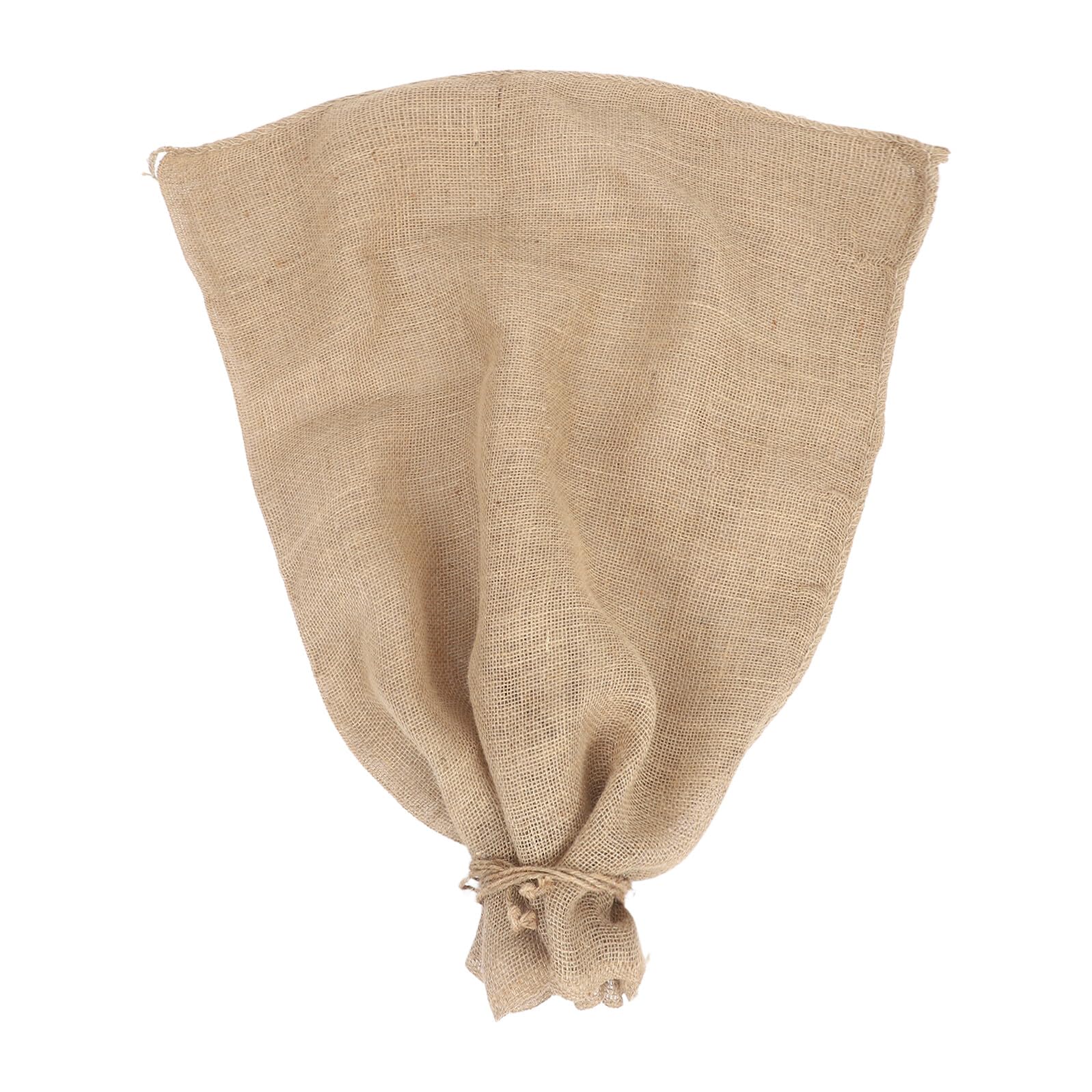 Levemolo Copertura Invernale Piante 2 Pezzi in Juta con Coulisse | 39, 3x31, 44 Pollici, Protezione Antigelo per Arbusti e Alberi da Frutto, Riutilizzabile e Resistente