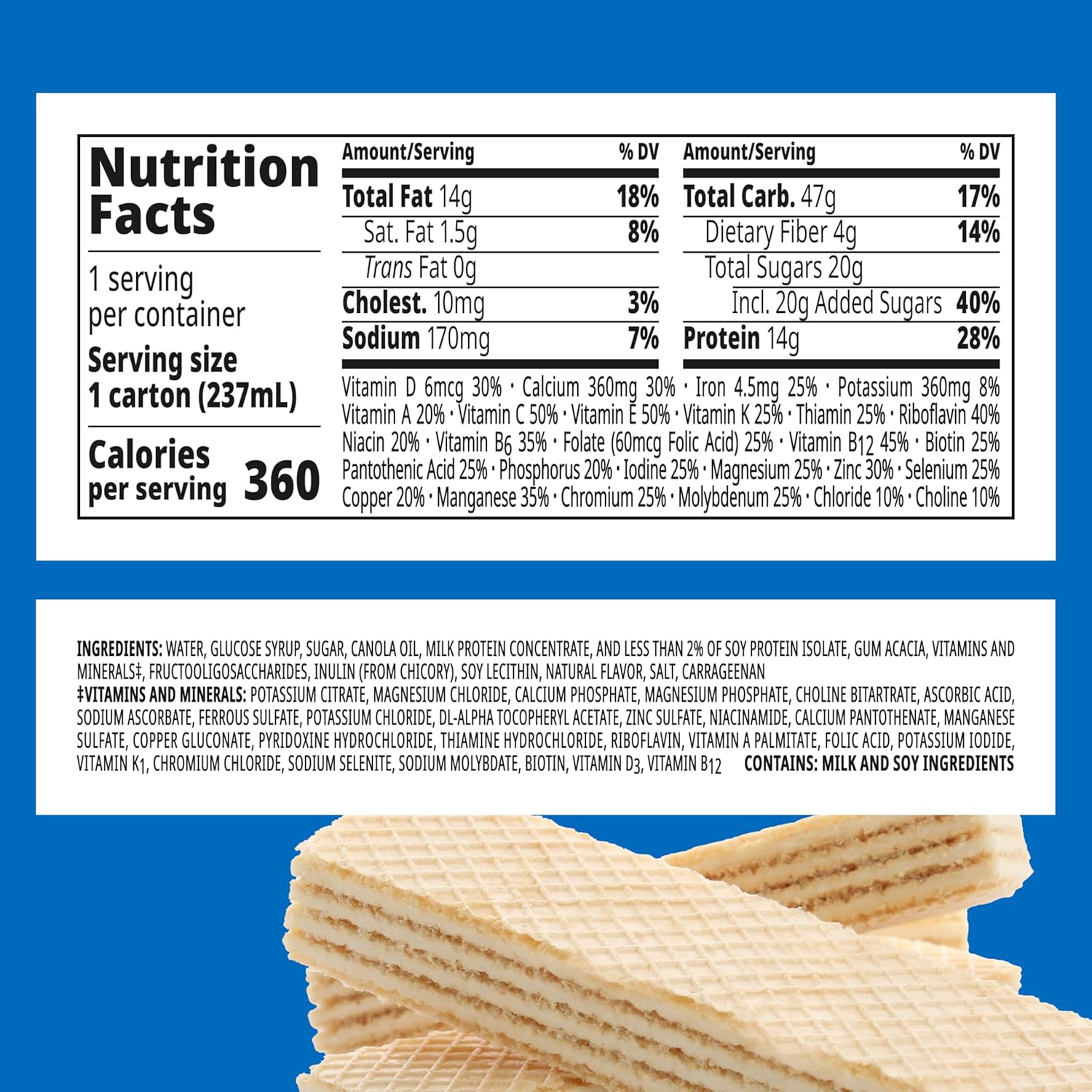 BOOST Plus Ready to Drink Balanced Nutritional Drink, Very Vanilla, 8 FL OZ (Pack of 6)