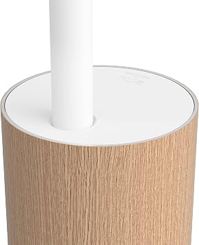 Philips Hue White & Col. Amb. Gradient Signe Oak, ayaklı lamba, ahşap görünümlü, 16 milyon renk, uygulama ile kontrol edilebilir, Amazon Alexa (Echo, Echo Dot) ile uyumlu | Entegre LED 29 W, ahşap taban, doğal renk tonları, akıllı ev, sesle kontrol