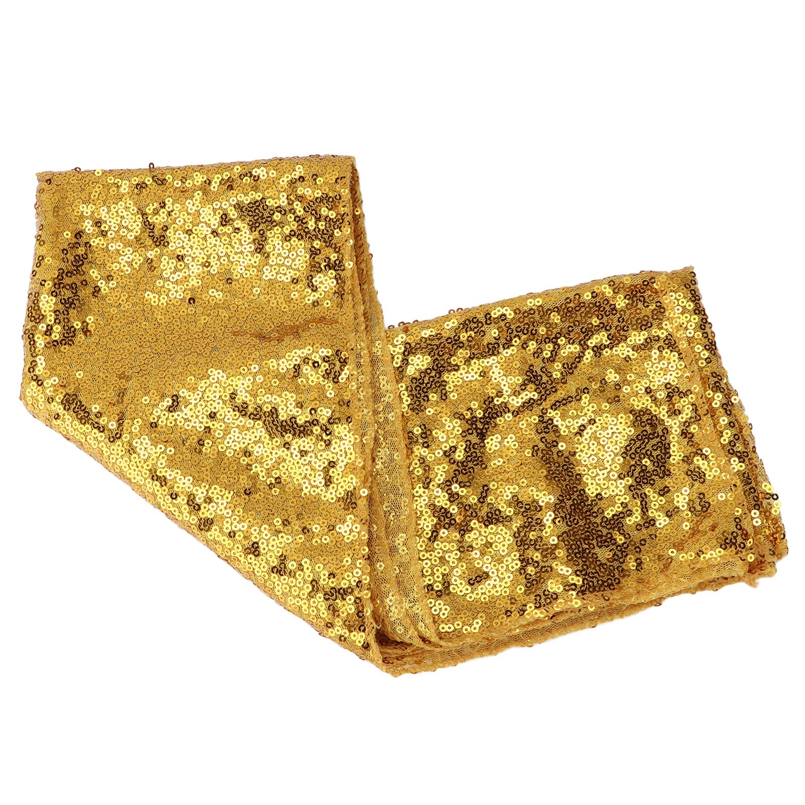 ADIUM Silver Sequin Tablecloth, Bright Color Stretched Elastic Beautiful 2 Colors Sequin Tablecloth Wide Application for Parties for Wedding for Decoration(Jin Liang)'