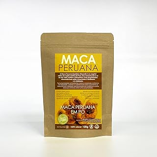 Maca Peruana - Lepidium Meyenii - 100g | 100% natural e pura