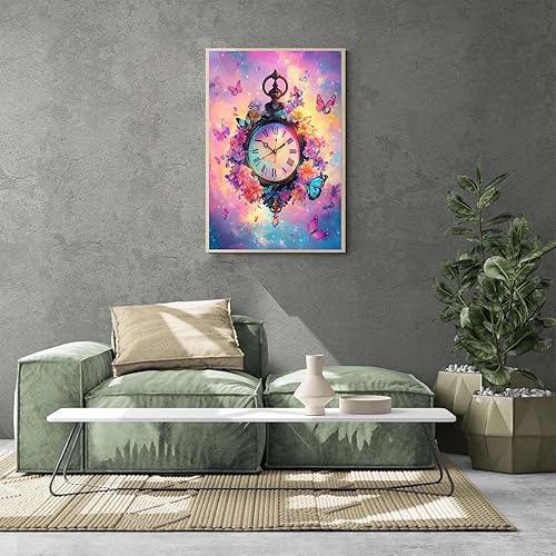 Miniatura 8 de Ginfonr Kit de pintura de diamantes de mosaico 5D para bricolaje, gatos, perros, taladro completo, pintura con diamantes, animales, punto de cruz,